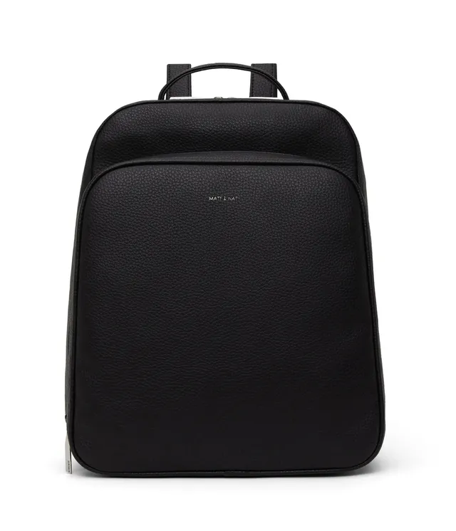 Matt & Nat Purity Nava Rucksack Schwarz Laptop 12 Zoll