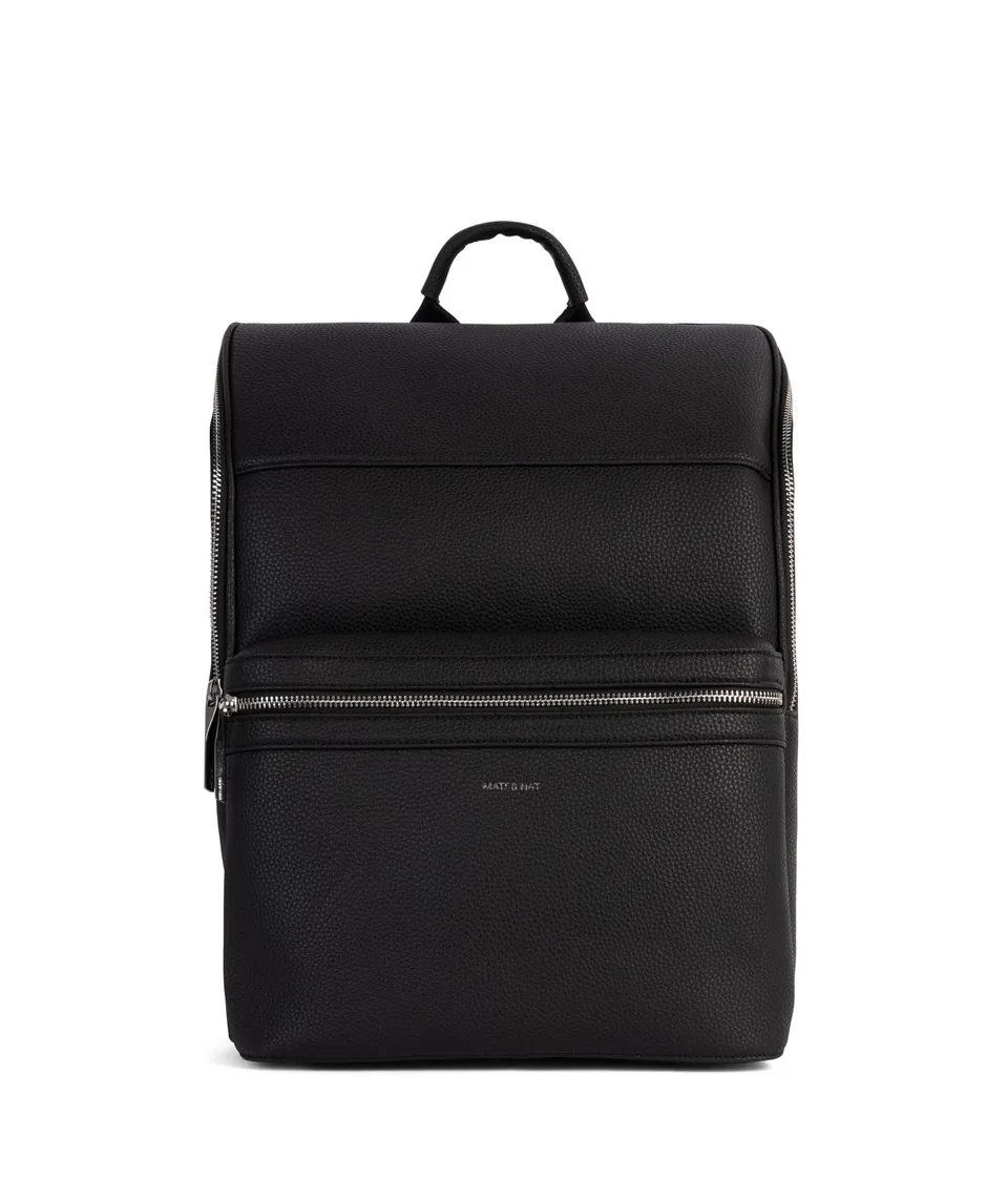 Matt & Nat Grain Remi Rucksack Schwarz 16 Zoll