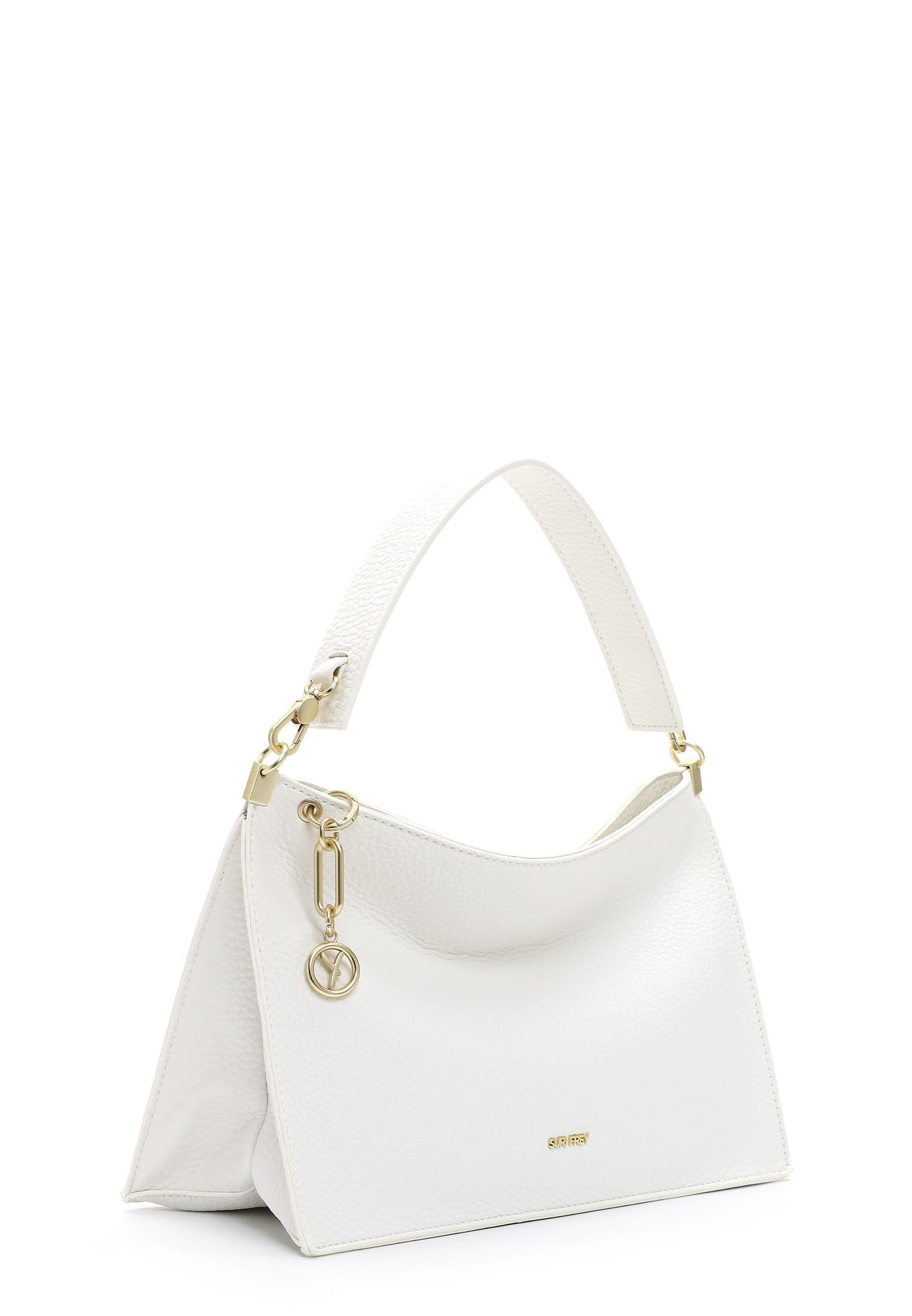 SURI FREY Gwenny Shoulder Bag Schultertasche Weiß 34cm