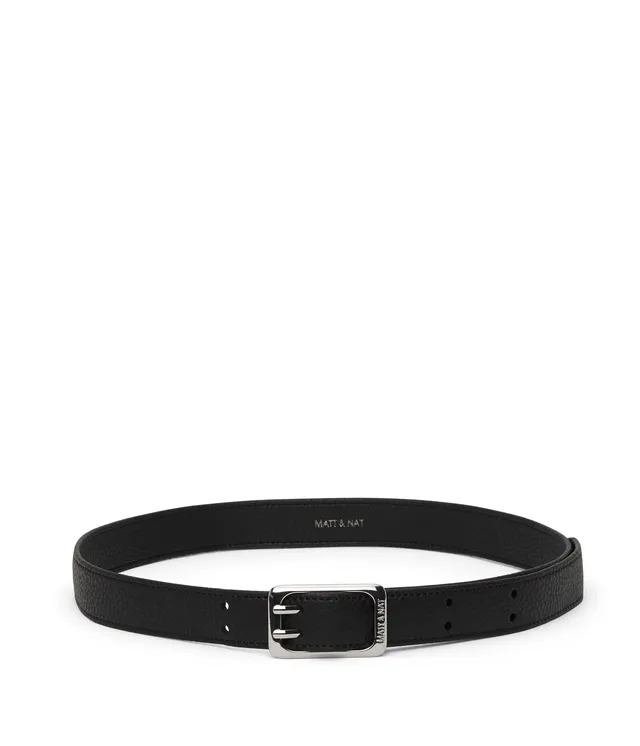 Matt & Nat Zana Gürtel Schwarz Purity vegan 2,5 cm
