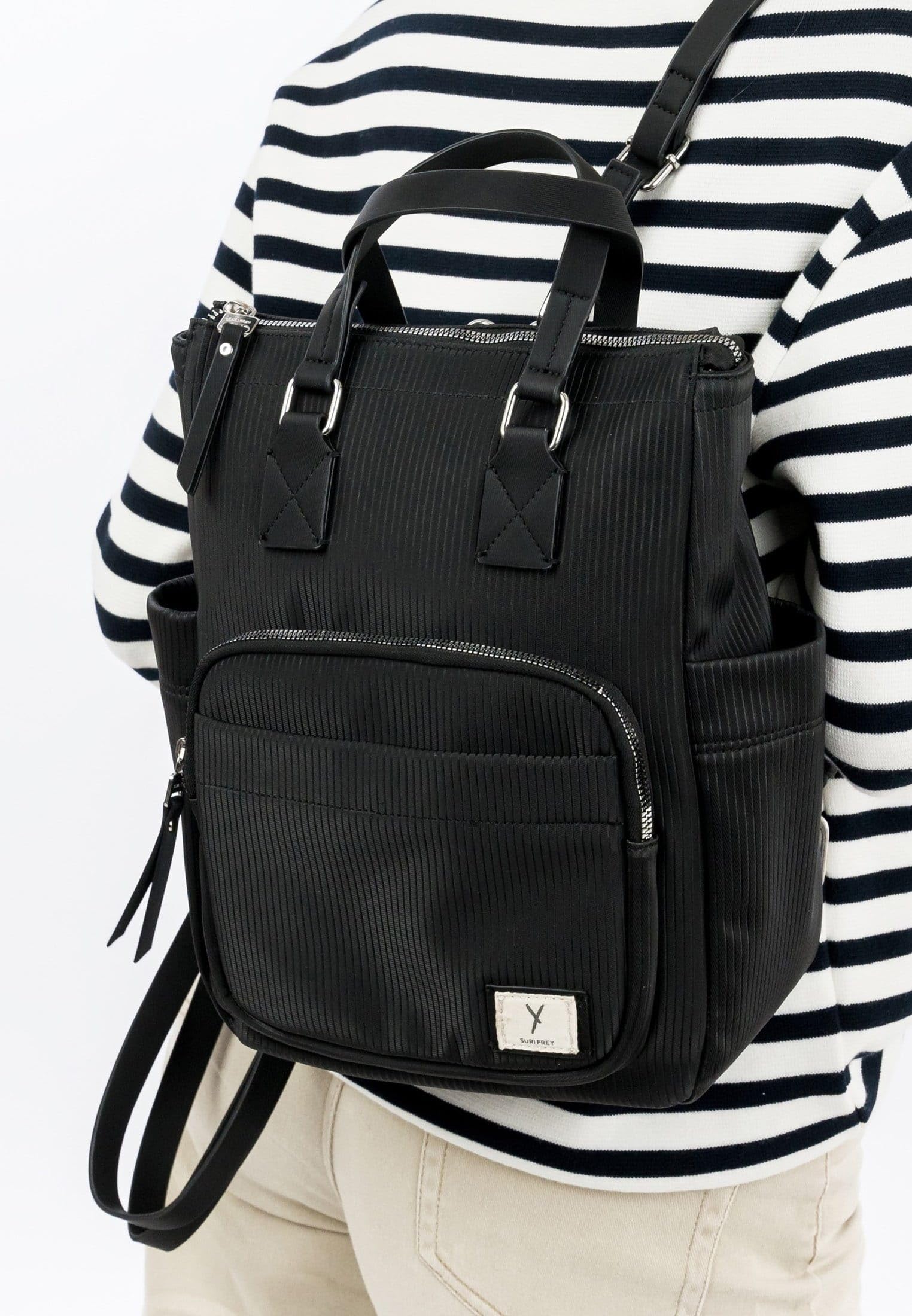 SURI FREY SFY Ricky Backpack S Rucksack Black