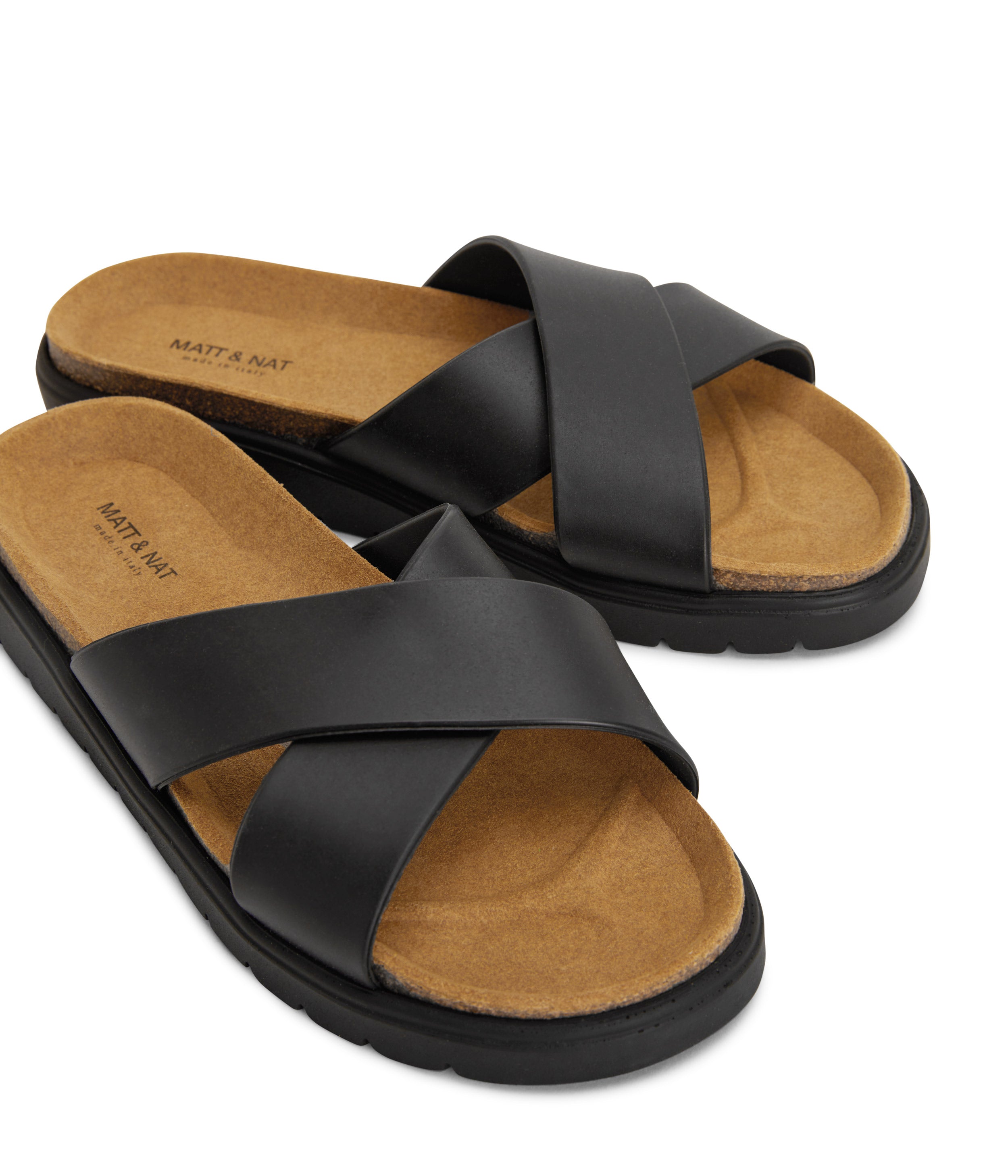 Matt & Nat Mandi Sandalen Schwarz vegan Gr.36