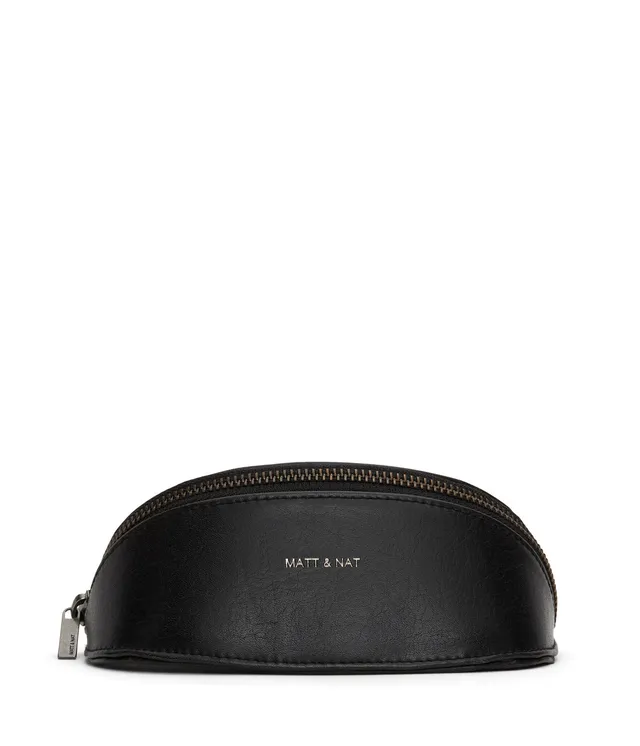 Matt & Nat Solar Vintage Brillenetui Black Reiverschluss