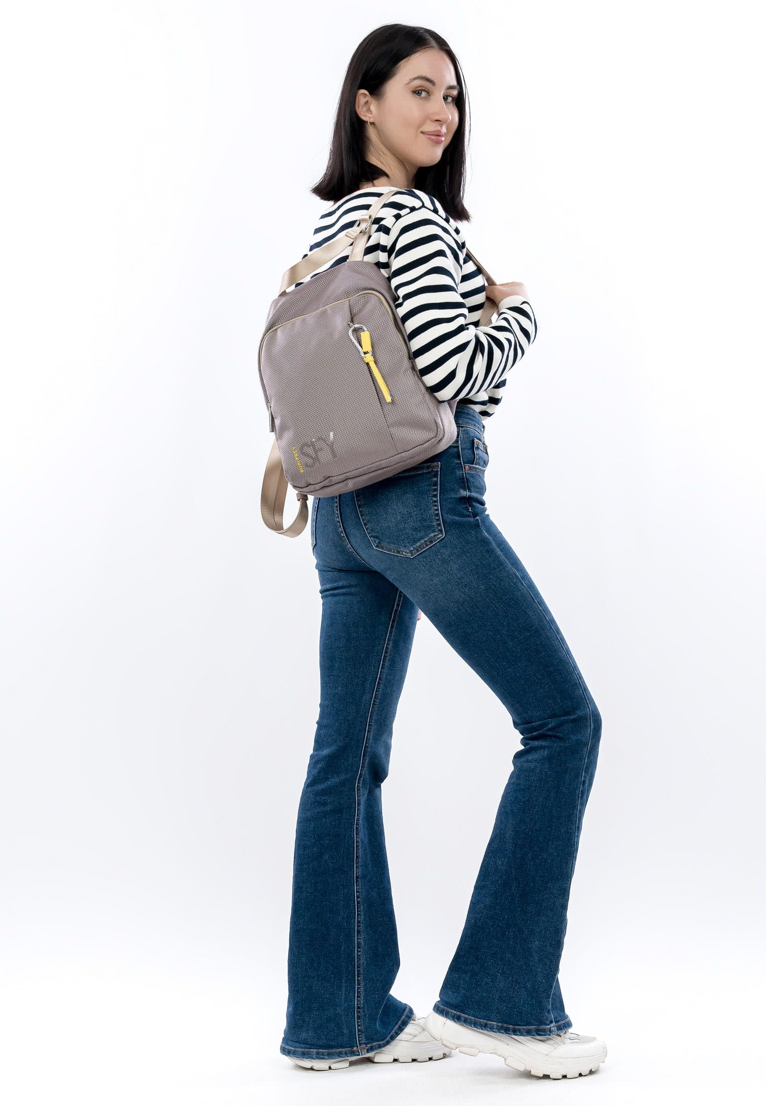 SURI FREY Suri Sports Marry Rucksack Sand schmal