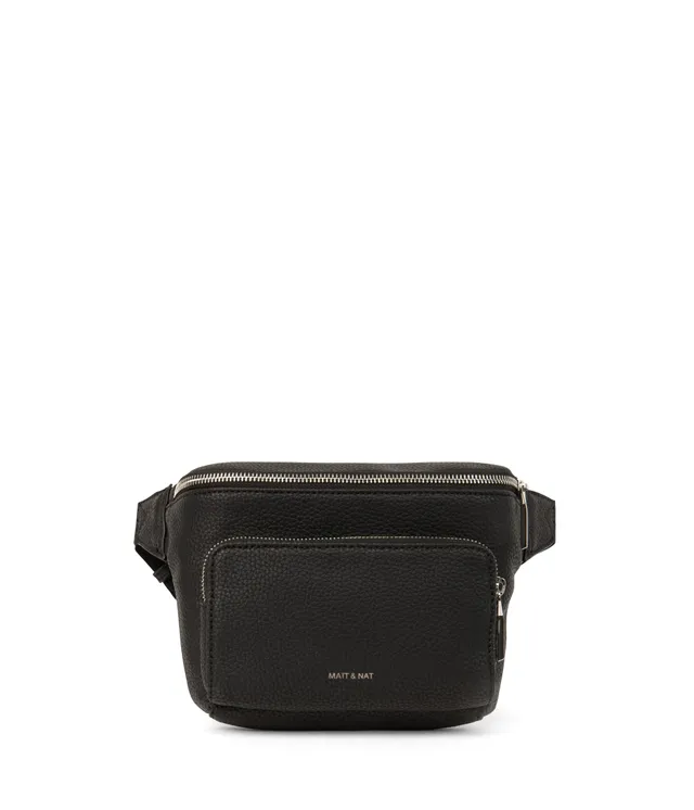 Matt & Nat Purity Kora Gürteltasche Schwarz Recycelt