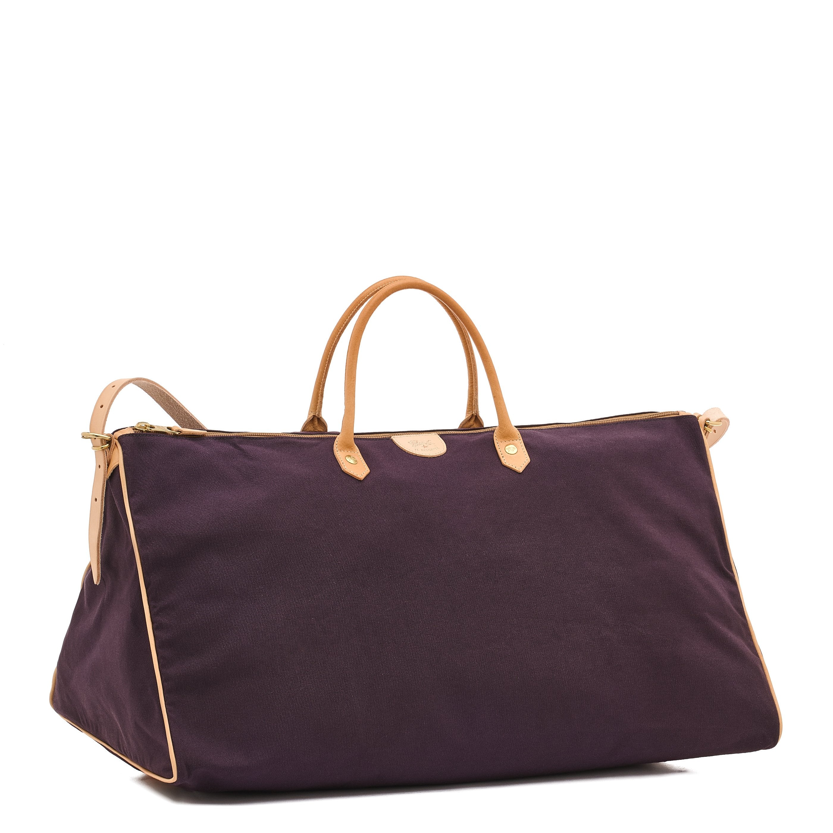 Il Bisonte Vagabonda Reisetasche Blau Natur Canvas