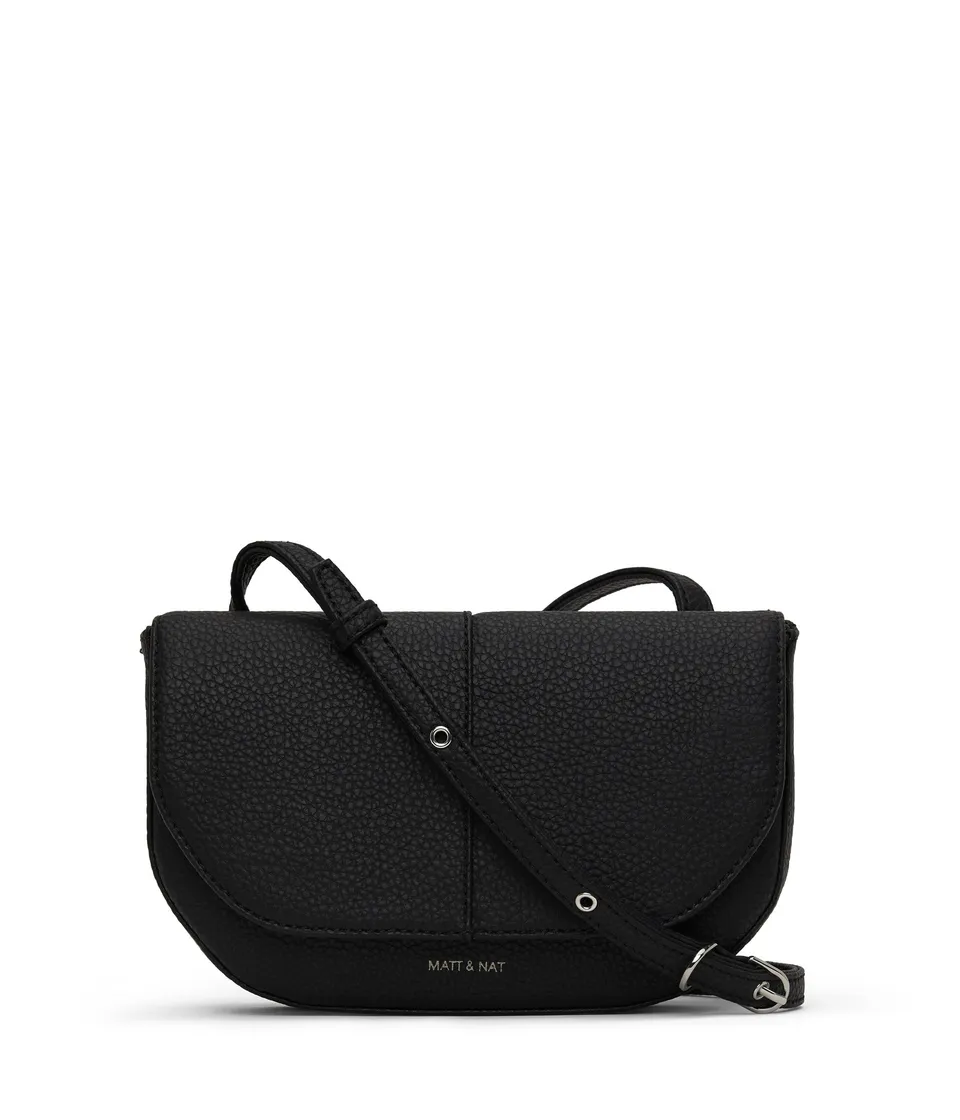 Matt & Nat Purity Buda Crossbody Schwarz vegan