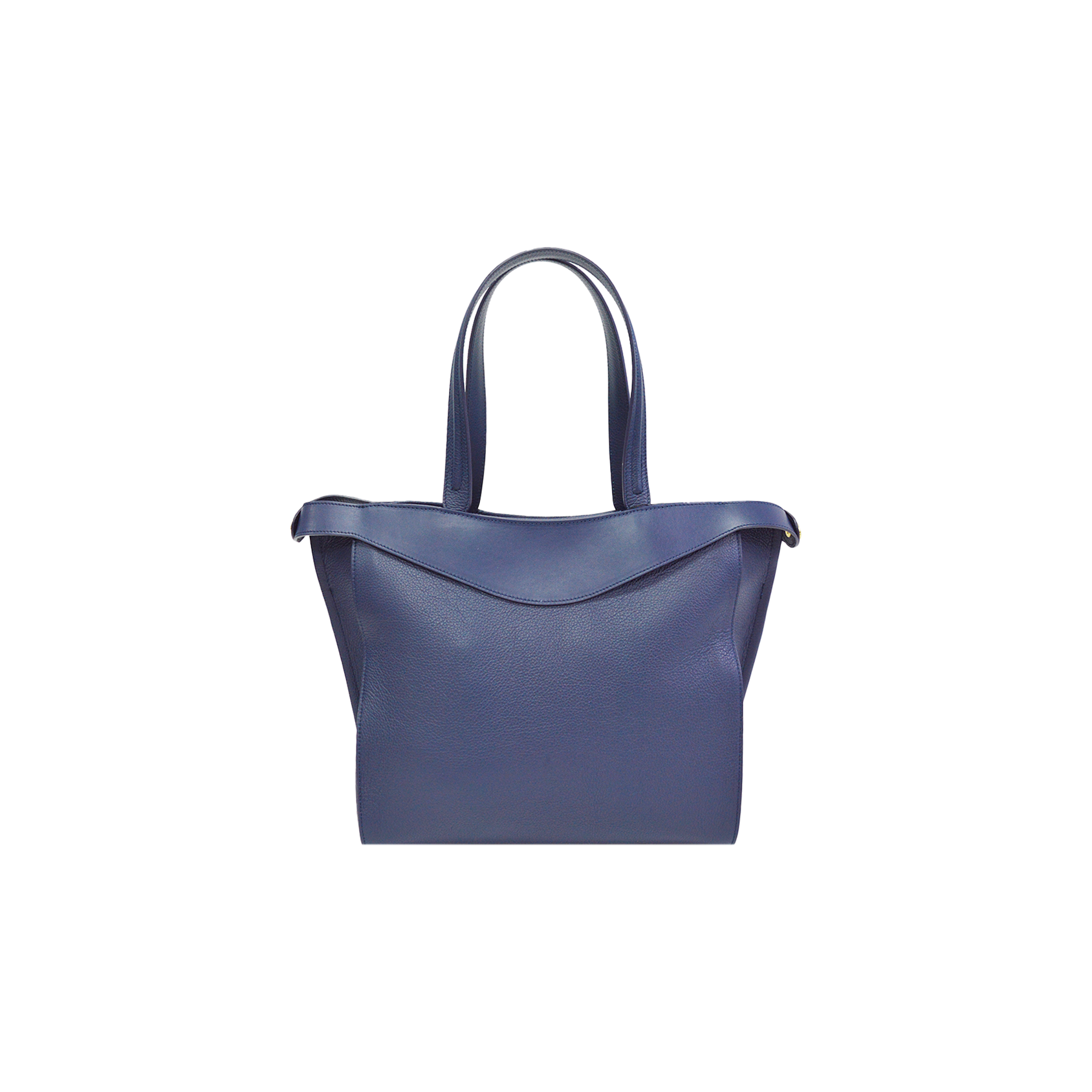 Lamarthe Heritage Schultertasche Blau Vollleder