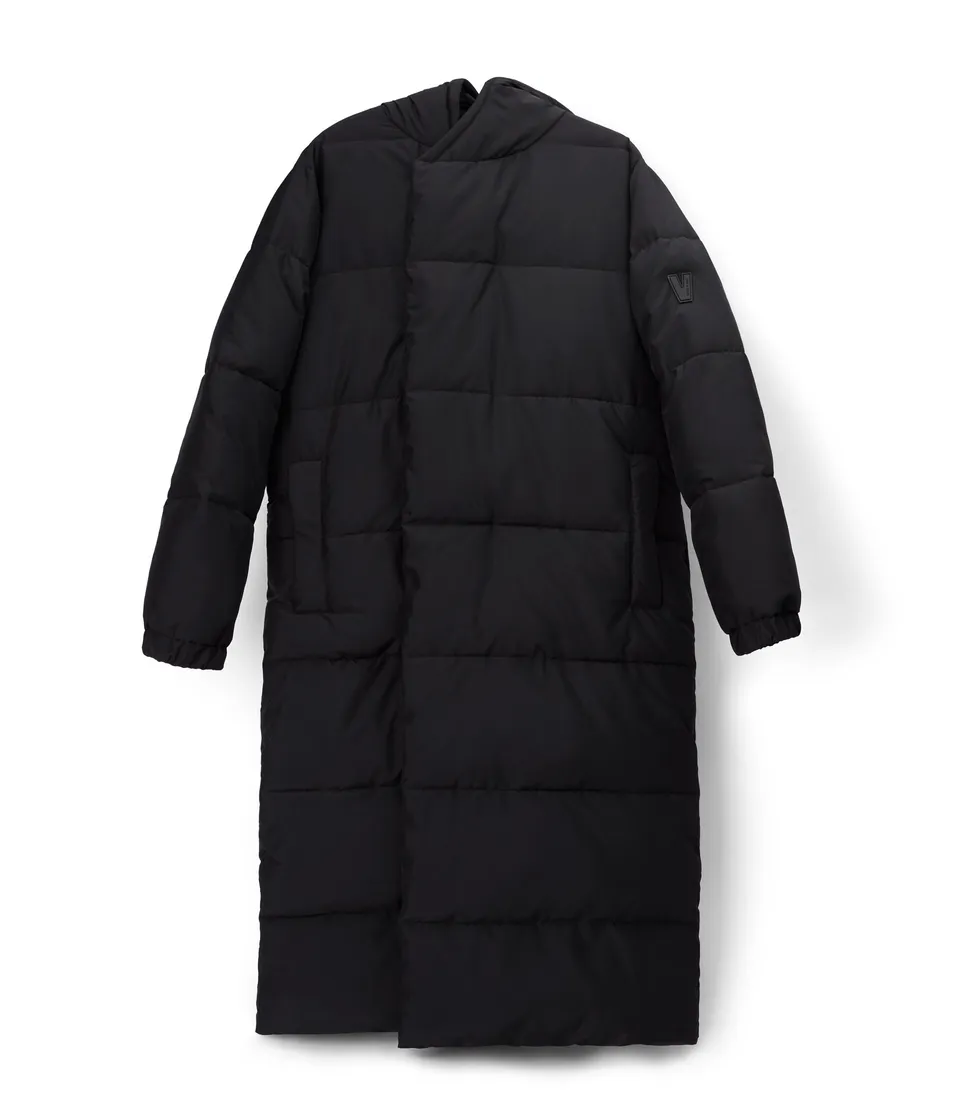 Matt & Nat Bertan Puffermantel Schwarz Gr. M -25 Grad