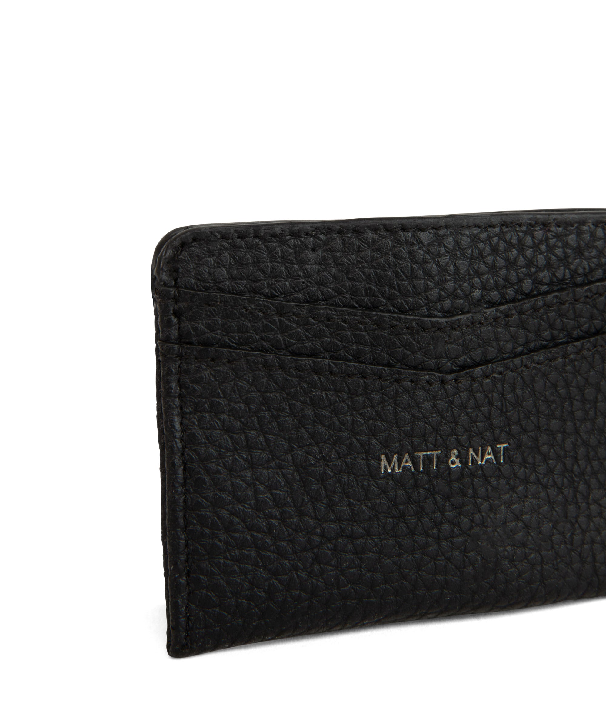 Matt & Nat Junya Purity Kartenetui Schwarz vegan