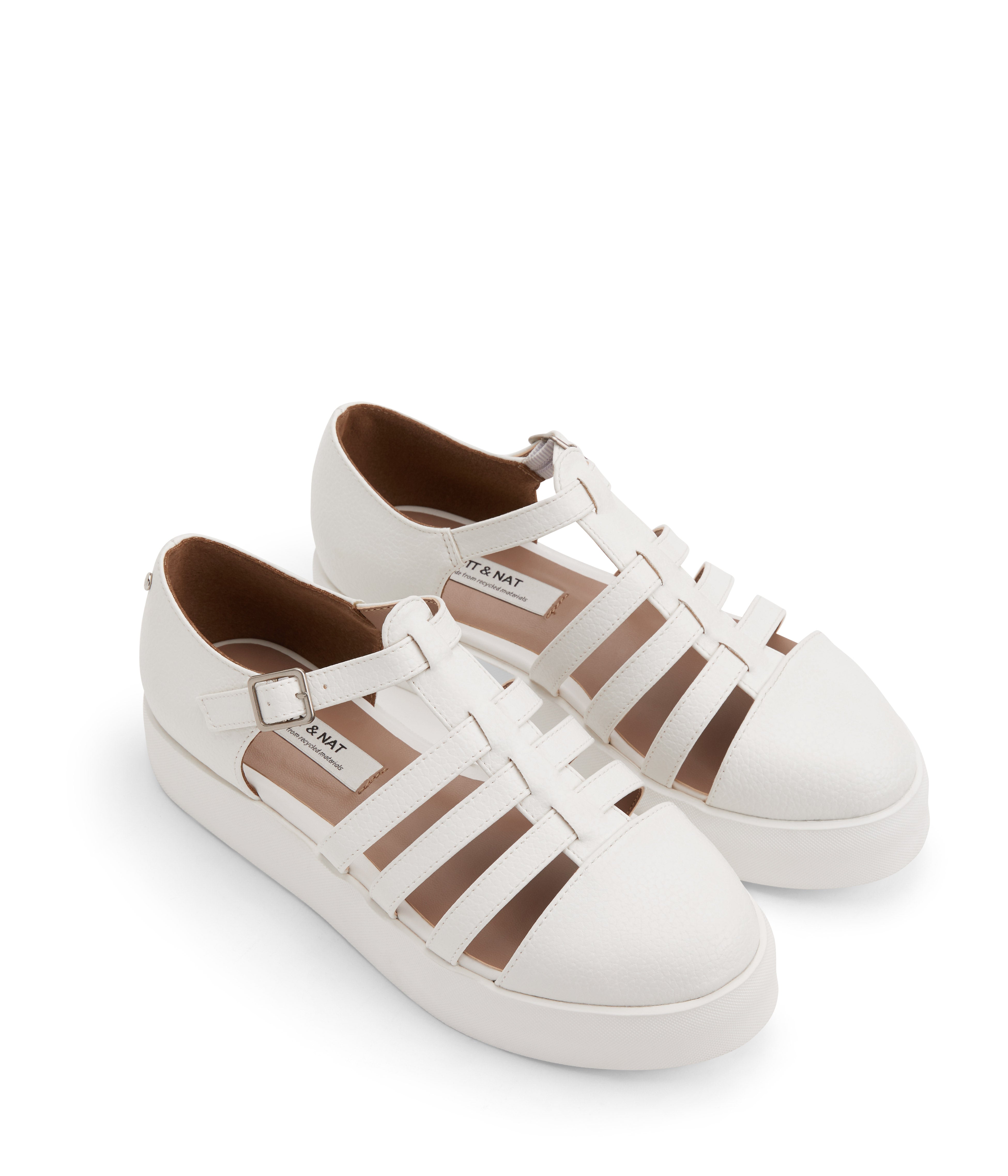 Matt & Nat Oriane Sneaker-Sandalen Schwarz 38 vegan