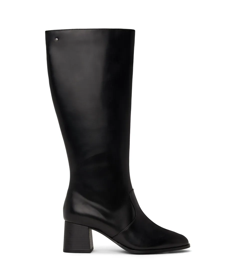 Matt & Nat LIVIA Stiefel Schwarz vegan Absatz