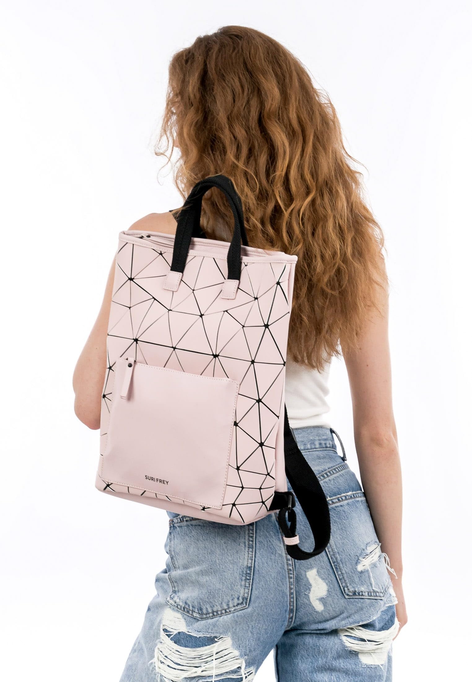 SURI FREY Jessy-Lu City Backpack Rucksack Darkrose