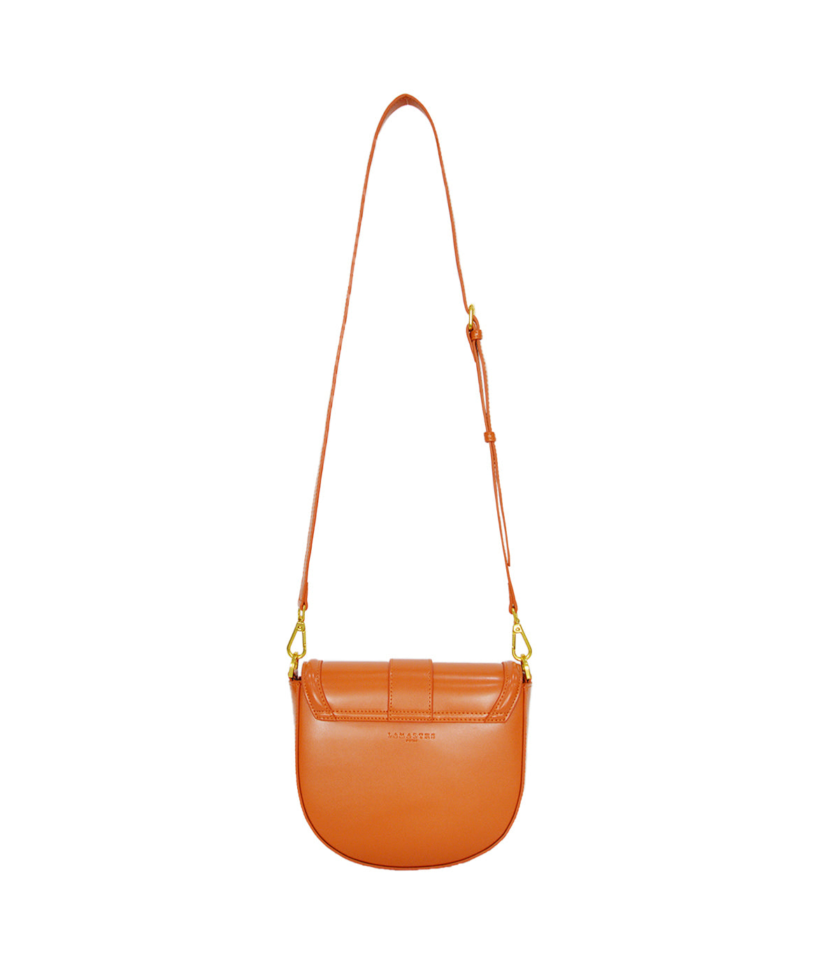 Lamarthe Bella Umhängetasche Orange Spaltleder