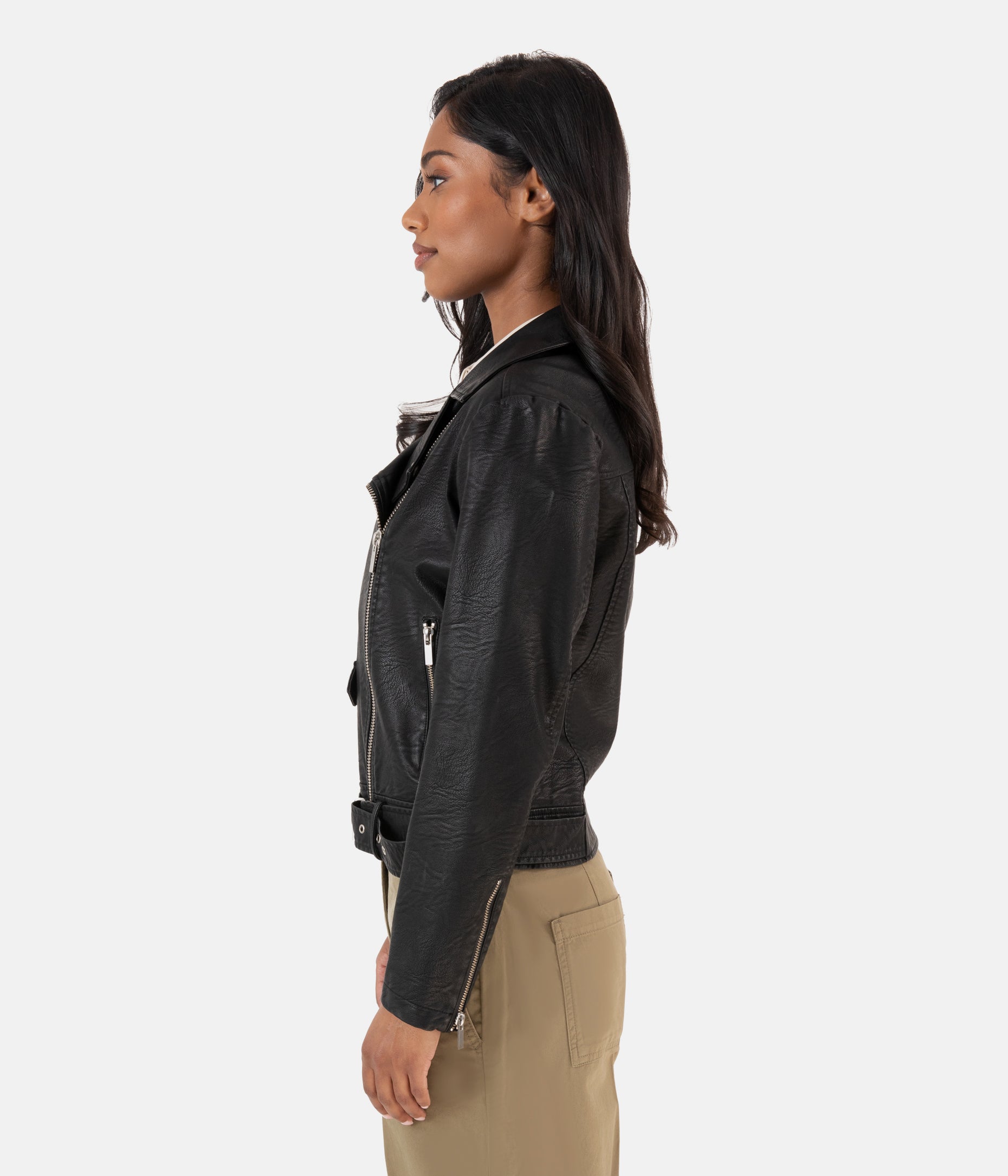 Matt & Nat Draden Bikerjacke Schwarz Damen S