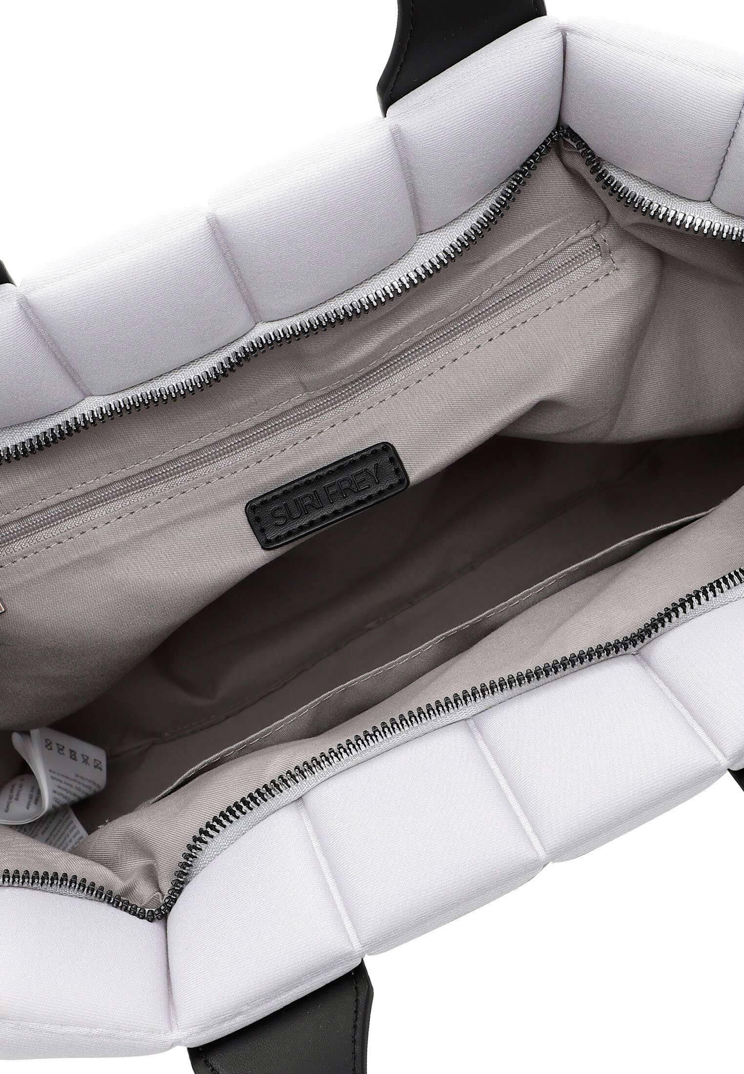 SURI FREY Jancy Cityshopper M Schultertasche Hellgrau