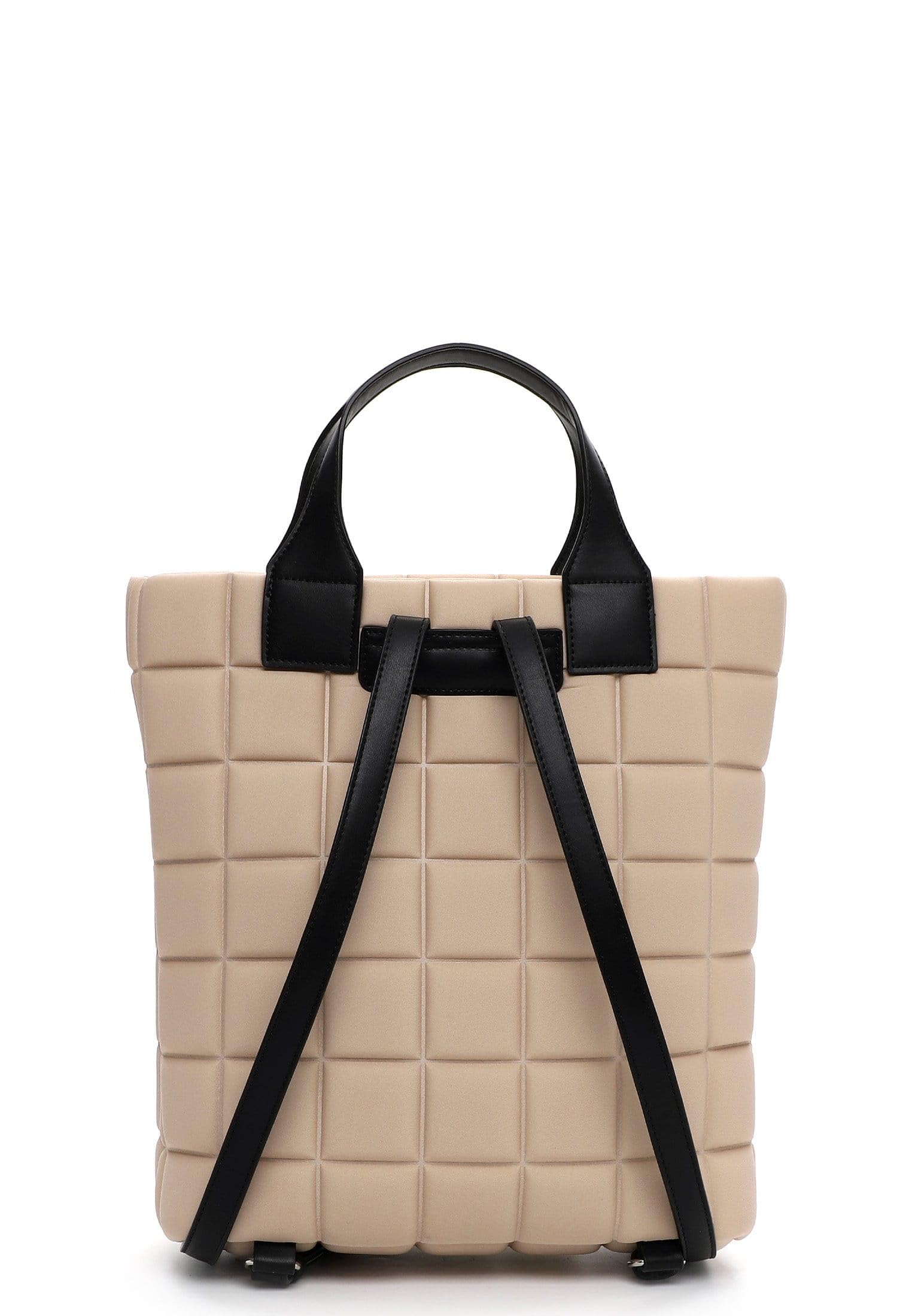SURI FREY Jancy Backpack Rucksack Beige gesteppt