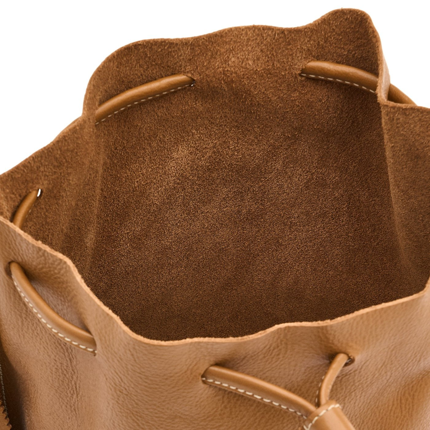 Il Bisonte Silvia Beuteltasche Damen gianduia Leder