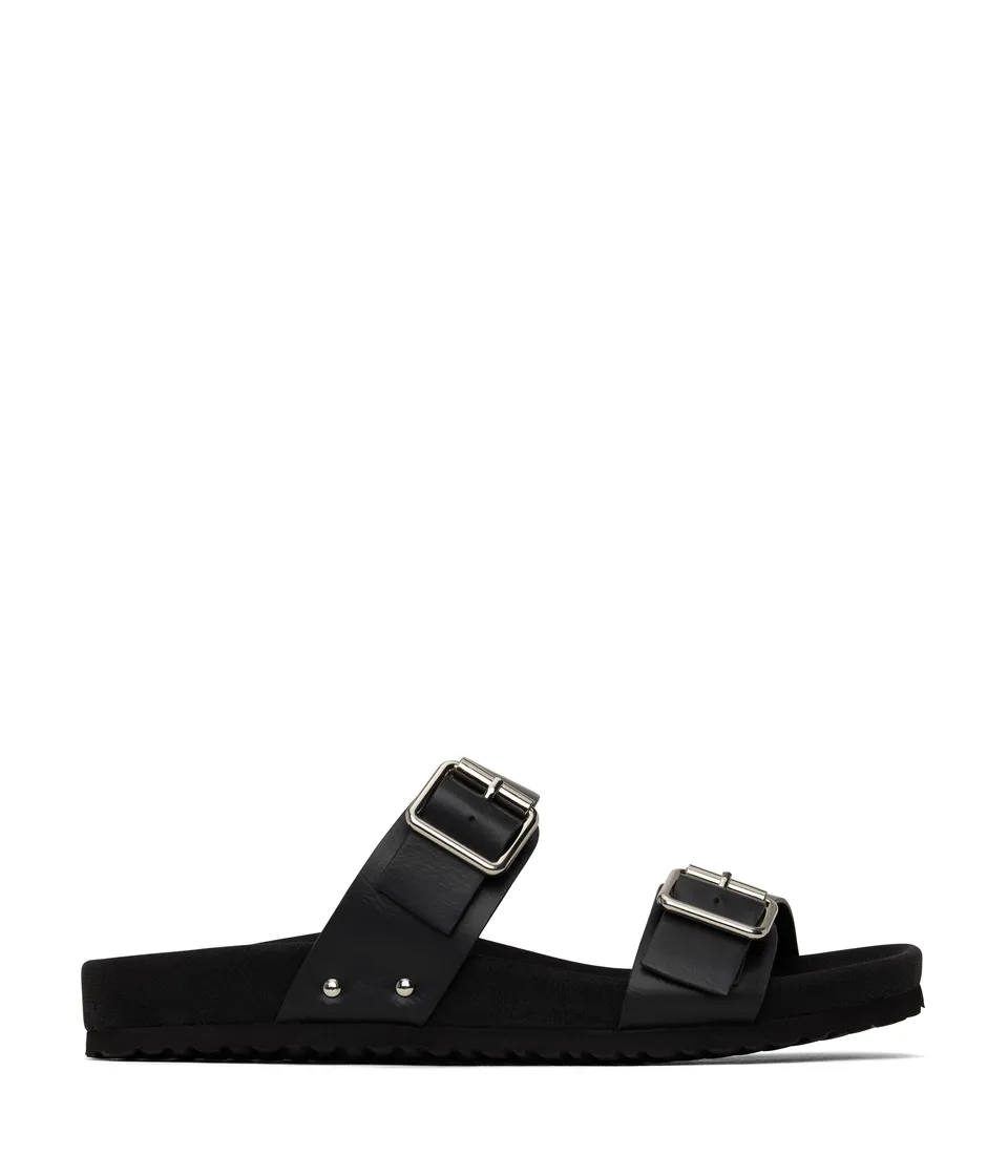 Matt & Nat Ibaka Sandalen Schwarz vegan