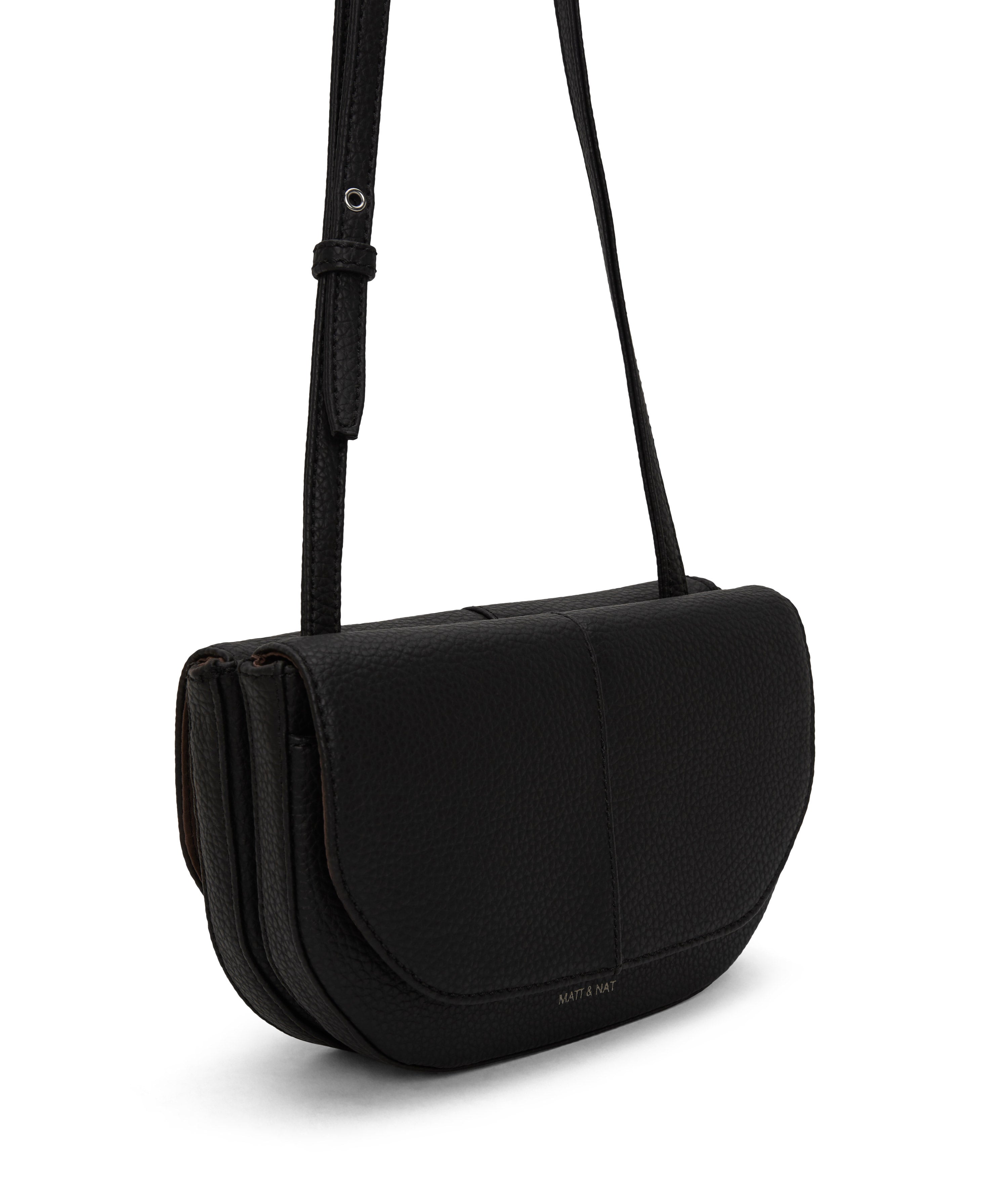 Matt & Nat Purity Buda Crossbody Schwarz vegan