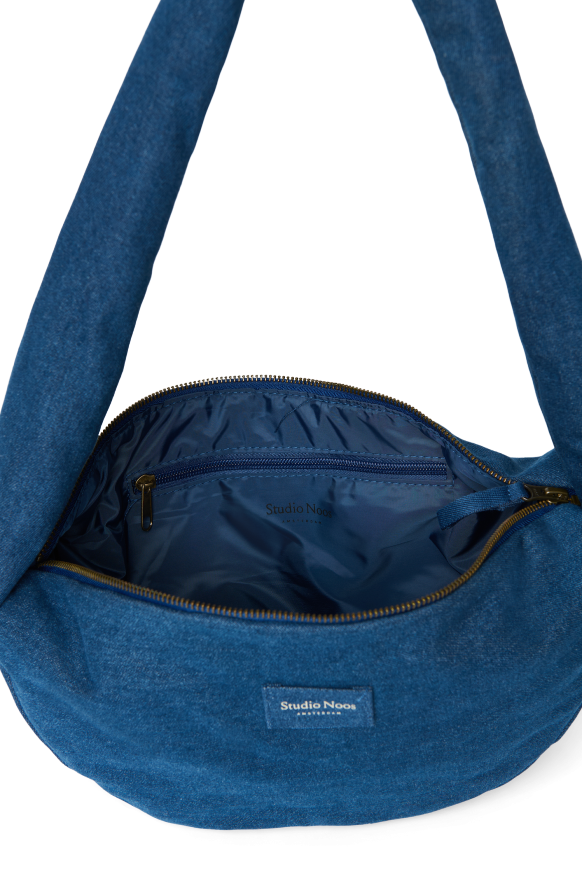 Studio Noos Denim Mini Umhängetasche Dunkelblau Crossbody