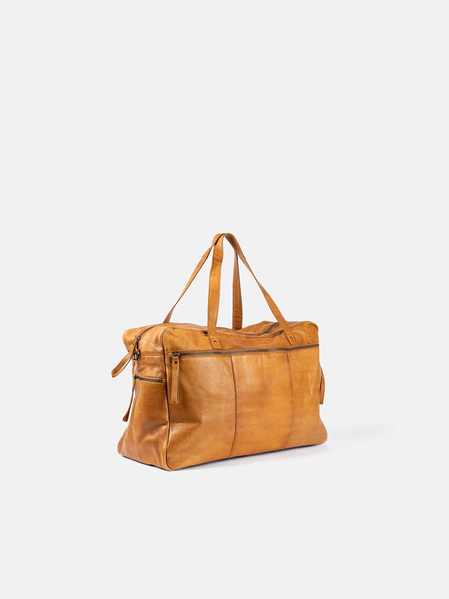 RE:DESIGNED Signe Urban Weekender Burned Tan Vollleder