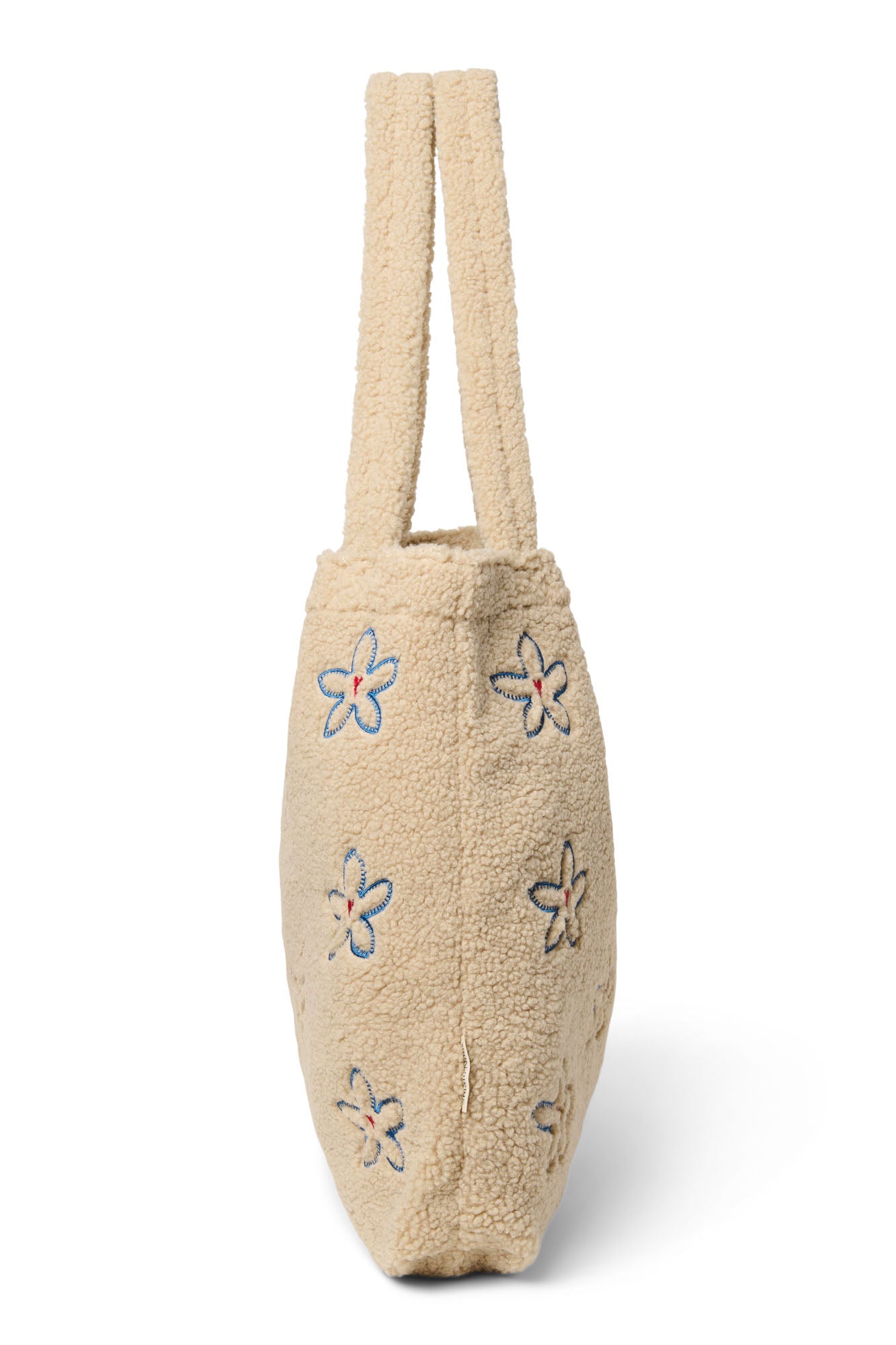 Studio Noos Teddy Mom Bag Shopper Ecru Flower Heart