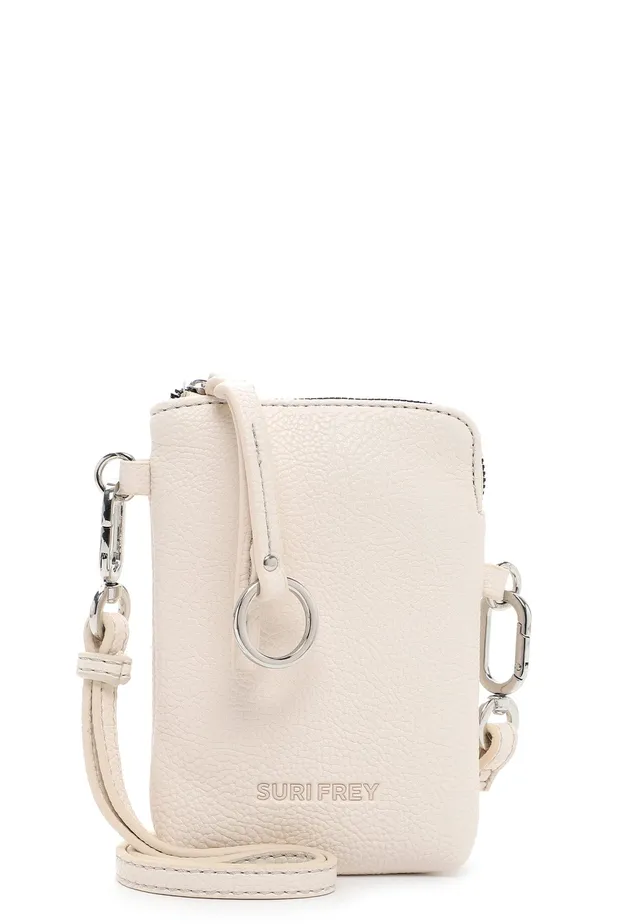 SURI FREY SFY Debby Handyetui Handytasche Creme mit Riemen