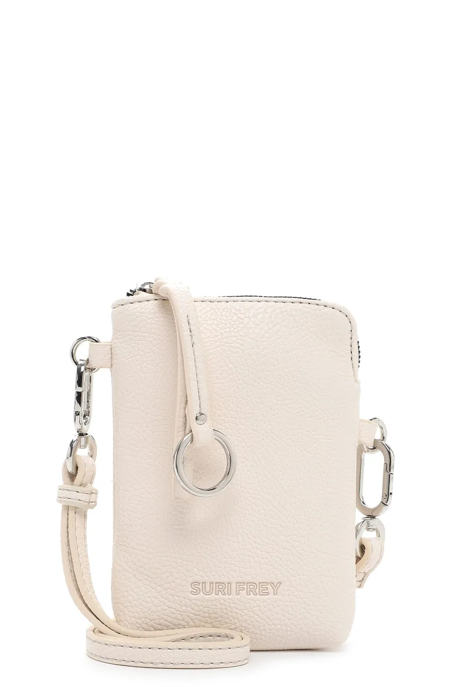 SURI FREY SFY Debby Handyetui Handytasche Creme mit Riemen