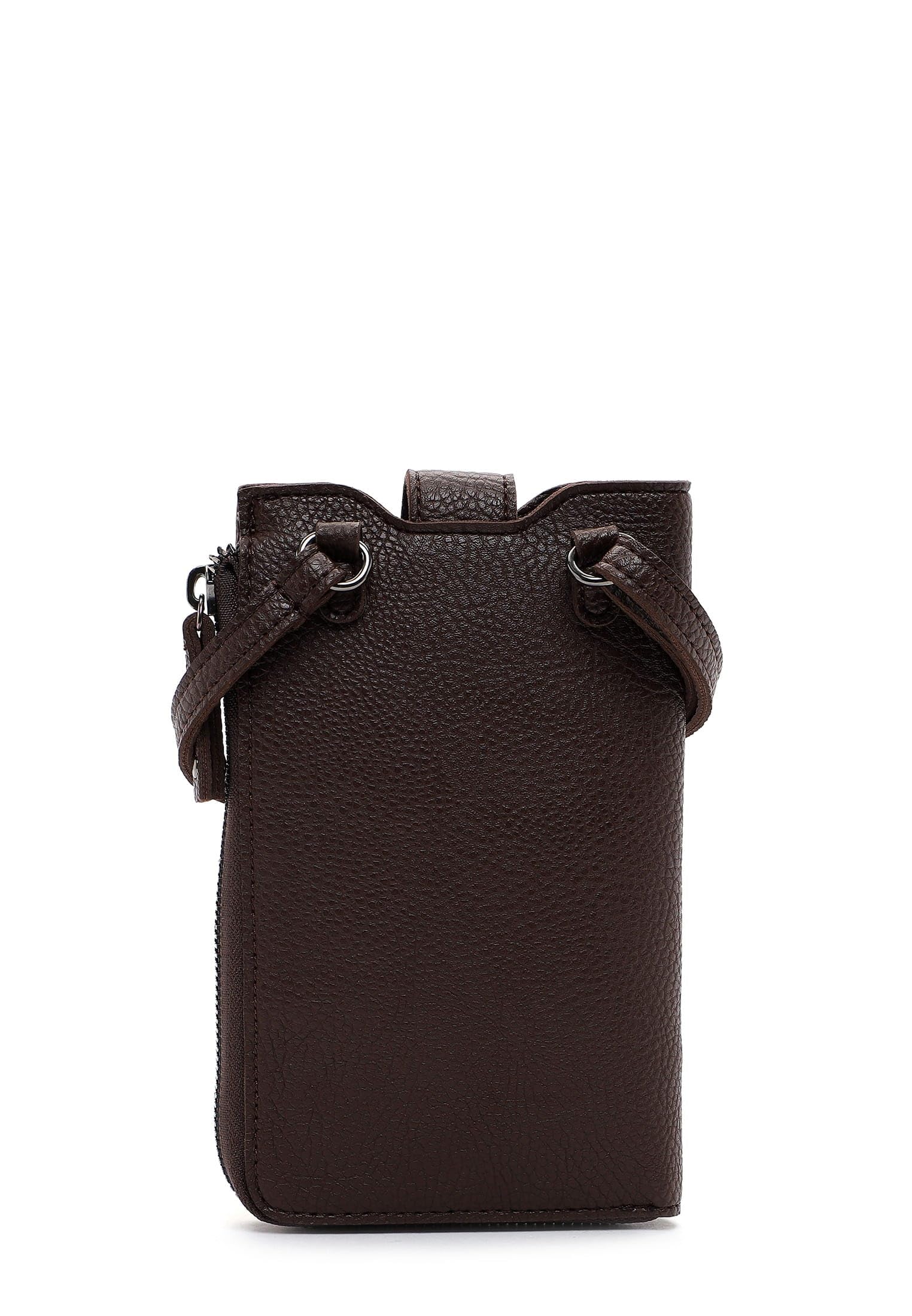 SURI FREY Gitty Smartphonebag Handytasche Brown Polyester