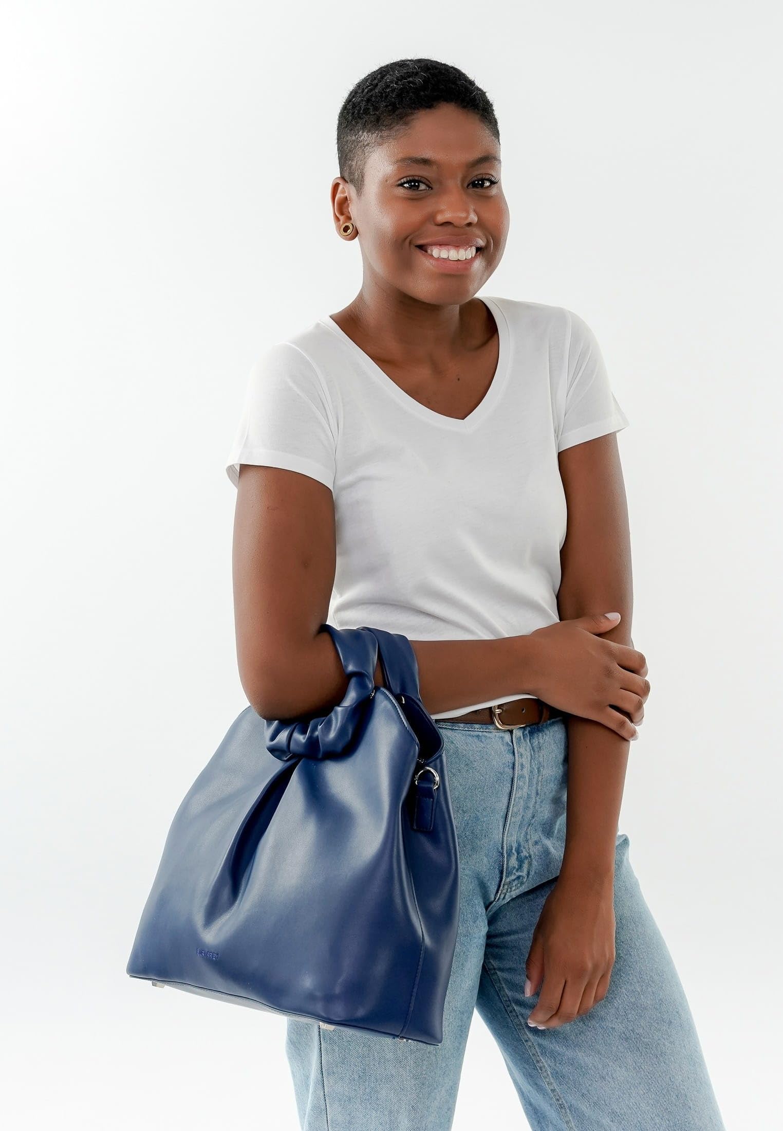 SURI FREY SFY TechBag Shopper Navy Wechselgriffe