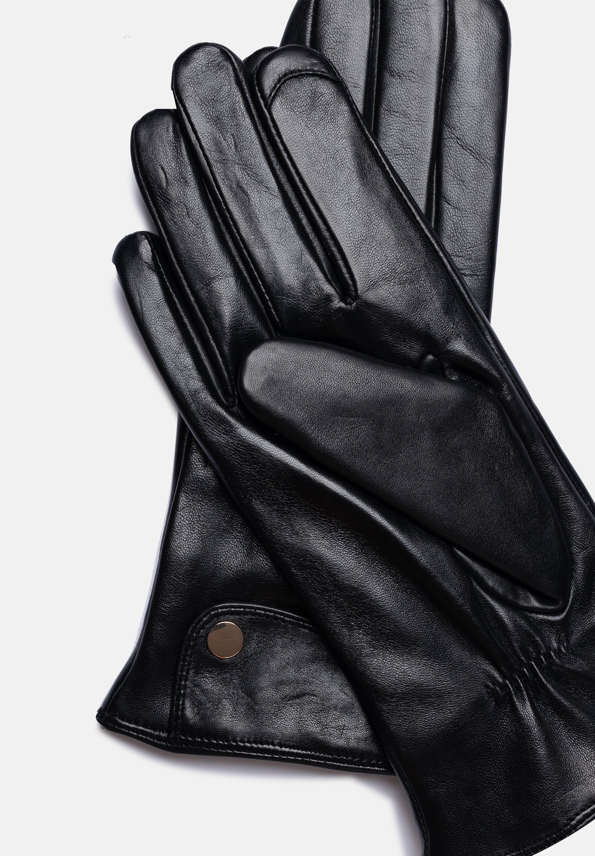 RE:DESIGNED Luly Handschuhe Schwarz Touch Leder