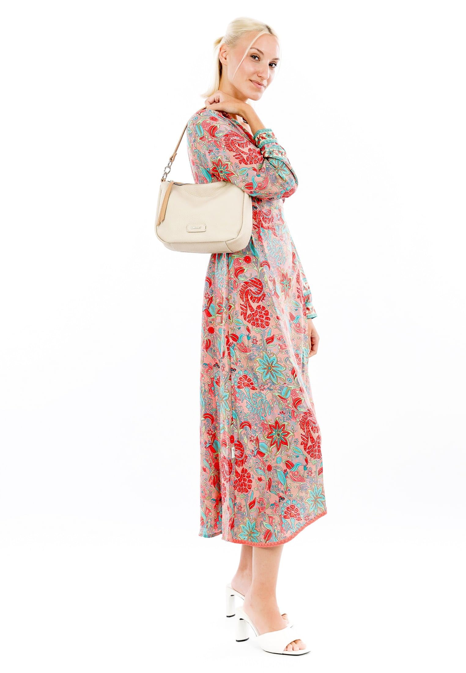 SURI FREY Batty Shoulder Bag Schultertasche Beige Klappe