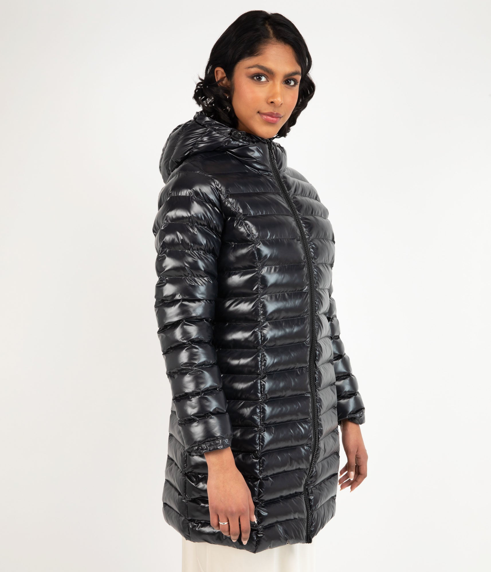 Matt & Nat Lerize Pufferjacke Schwarz wattiert