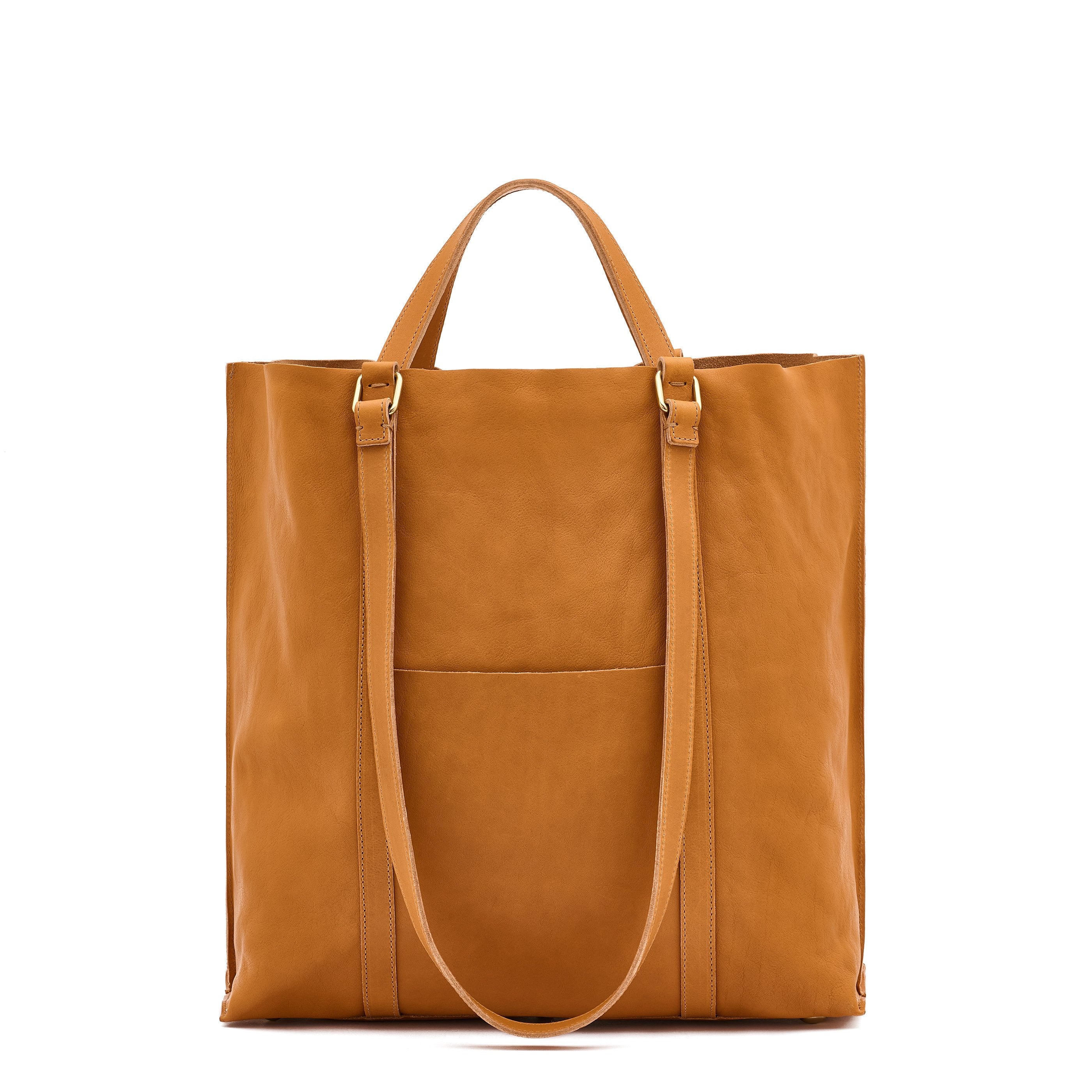 Il Bisonte Handtasche natur Vollleder vegetabil gegerbt
