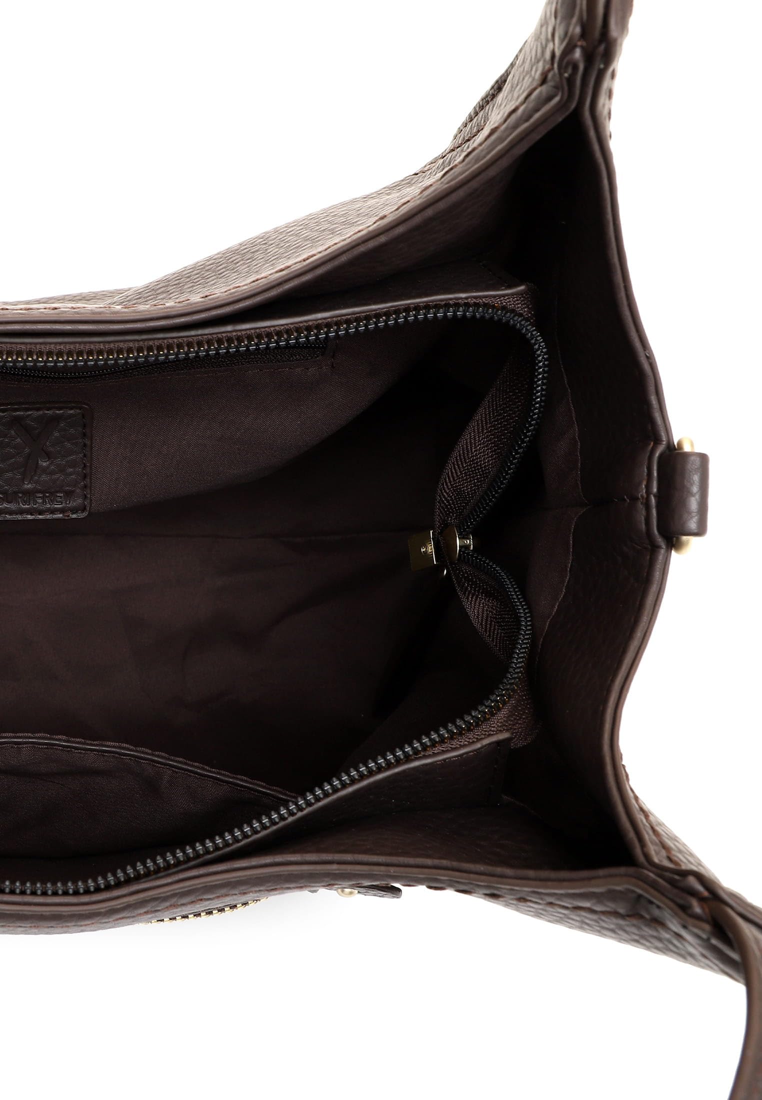 SURI FREY SFY Soey 17355 Shopper Braun mit Reissverschluss
