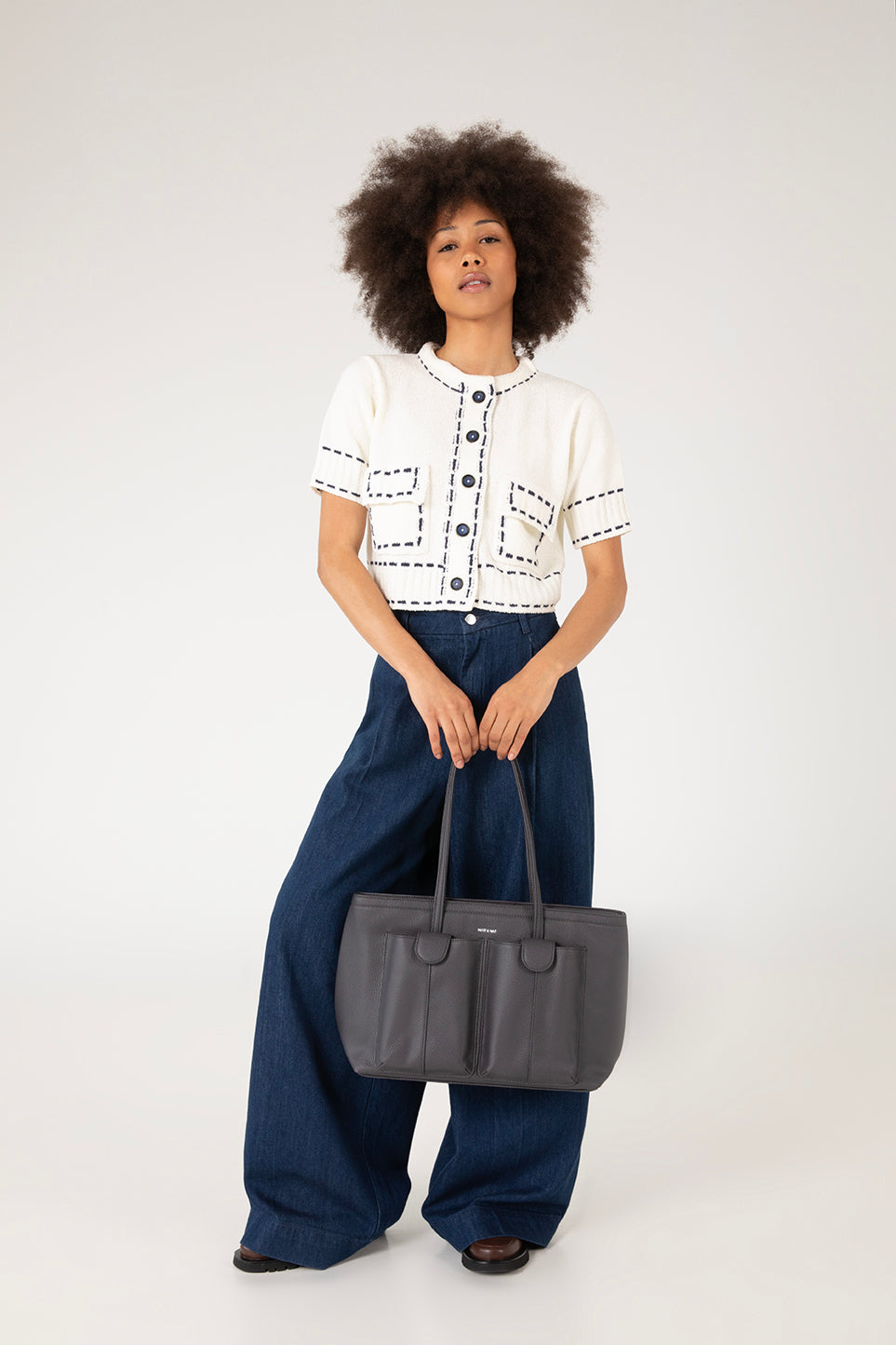 Matt & Nat Jos Grain Tote 14 Zoll vegan