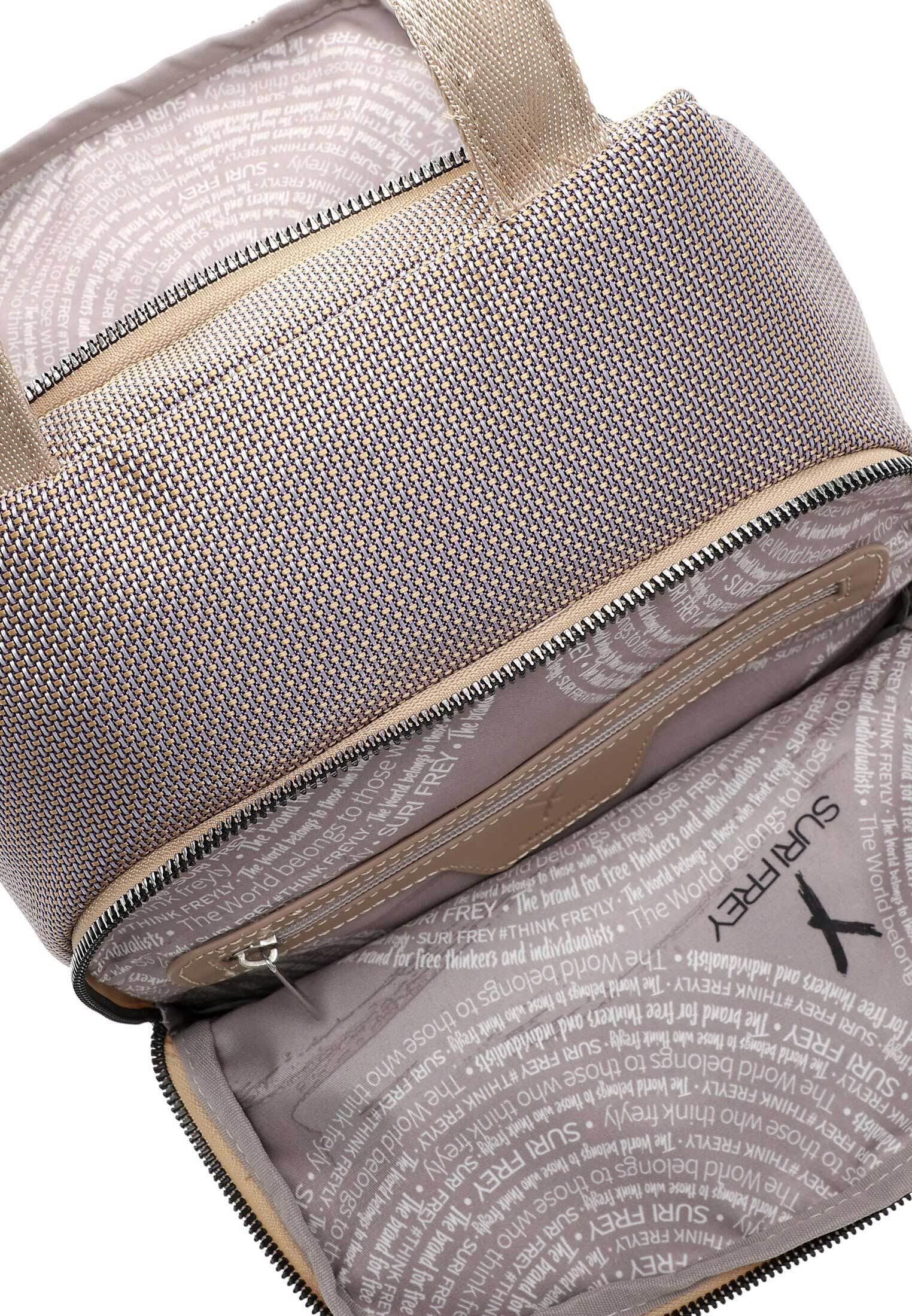 SURI FREY Suri Sports Marry Rucksack Sand schmal