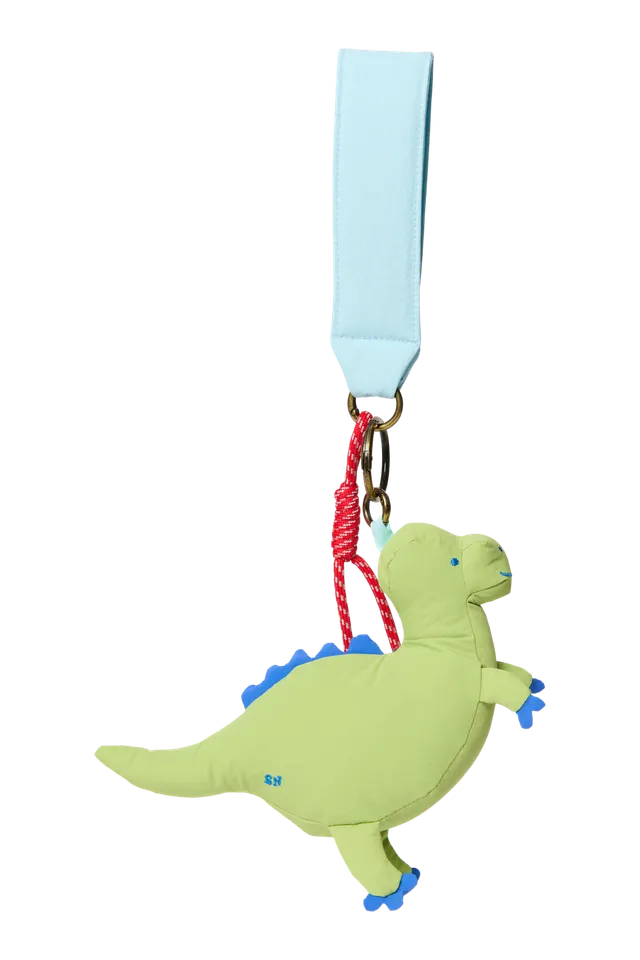 Studio Noos Bag Charm Anhänger Dino grün