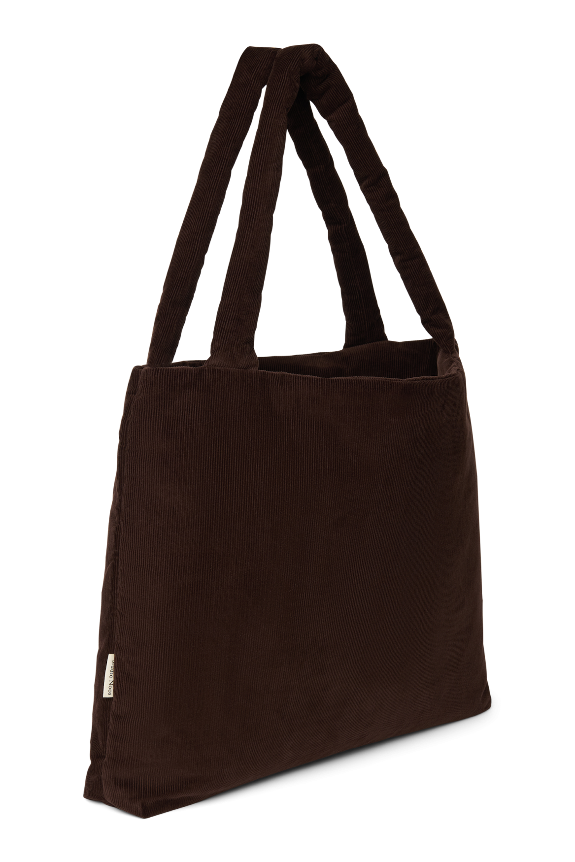 Studio Noos Rib Puffy Mom Bag Schultertasche Dunkelbraun