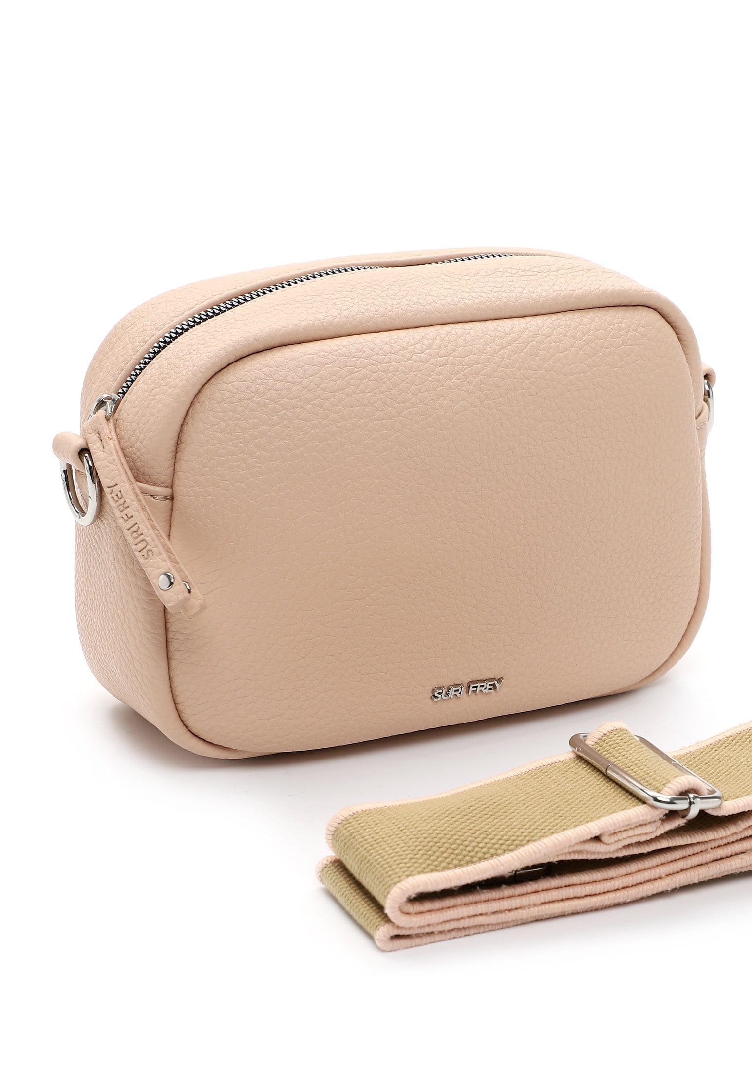 SURI FREY Hanny Shoulderbag with Zipper Pink Salt rosa