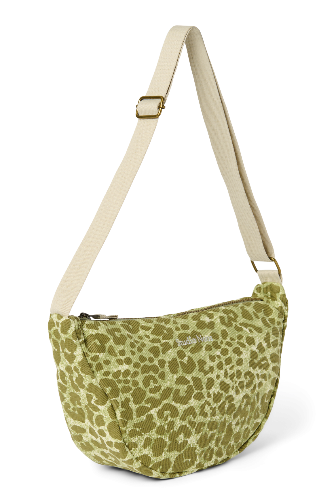 Studio Noos Cotton Adult Fanny Pack 2031 Bauchtasche Leo Grün
