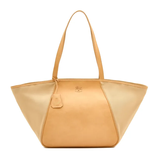 Il Bisonte Archive 1970 Shopper Natur Stoff