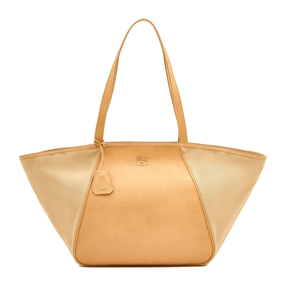 Il Bisonte Archive 1970 Shopper Natur Stoff