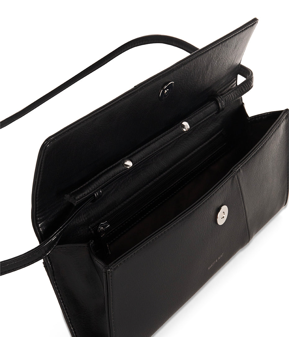 Matt & Nat Edia Clutch Schwarz vegan