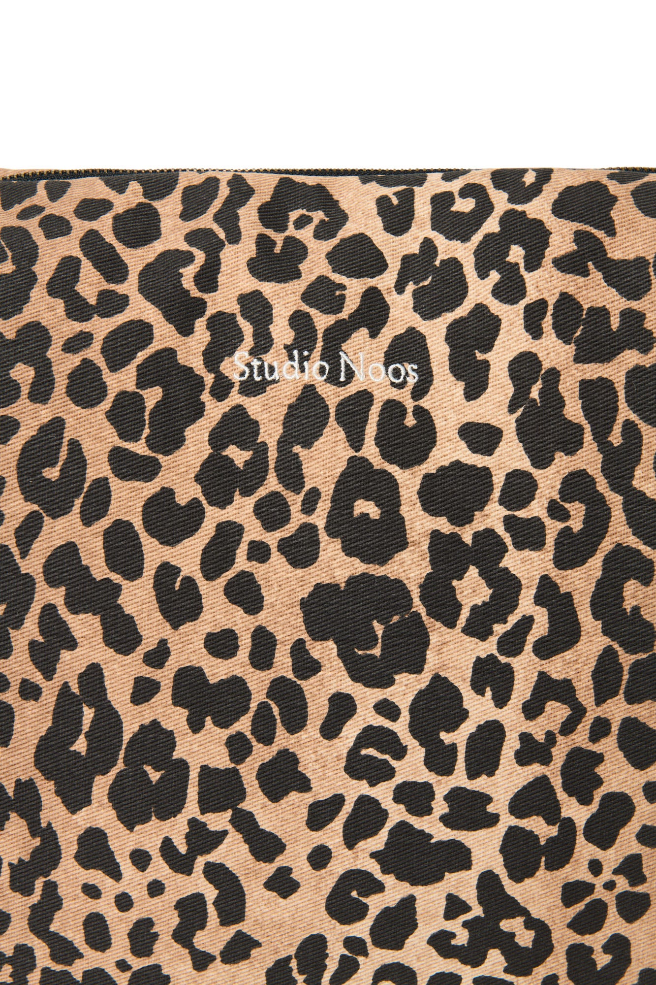 Studio Noos Cotton Diaper Bag Wickeltasche Braun Leopard