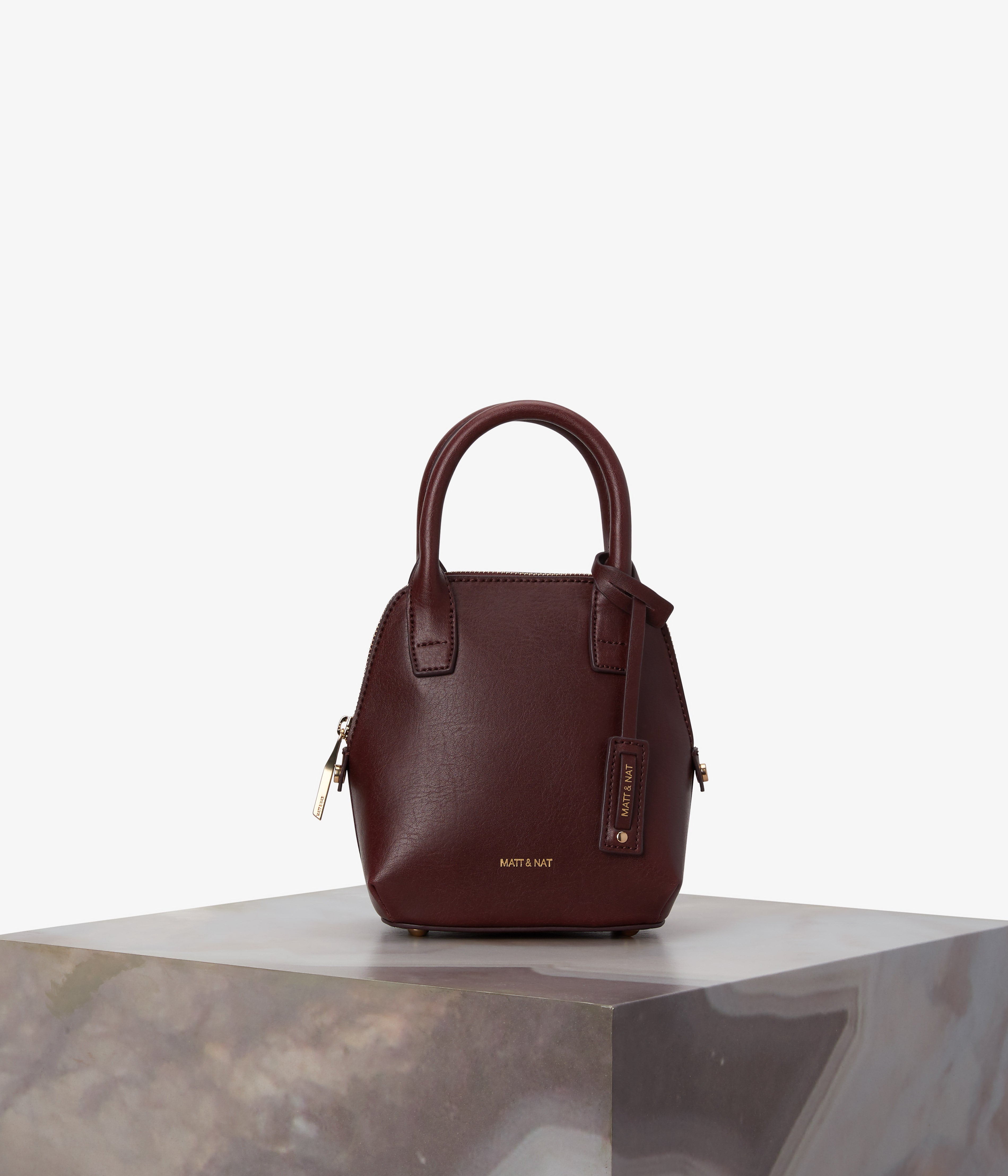 Matt & Nat GESSI MINI Satchel schwarz Vintage
