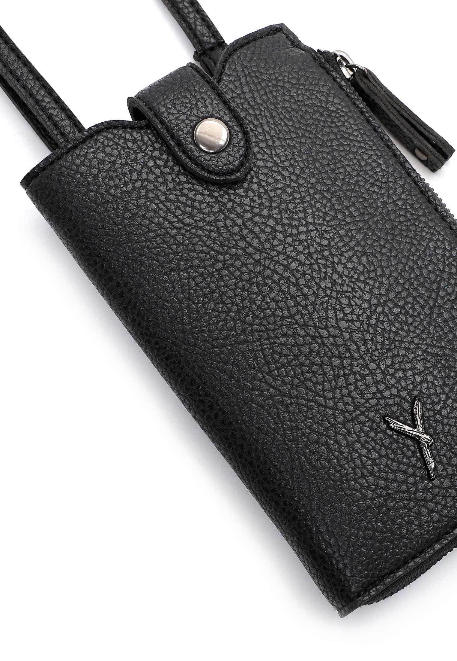 SURI FREY Gitty Smartphonebag Handytasche Schwarz gepolstert