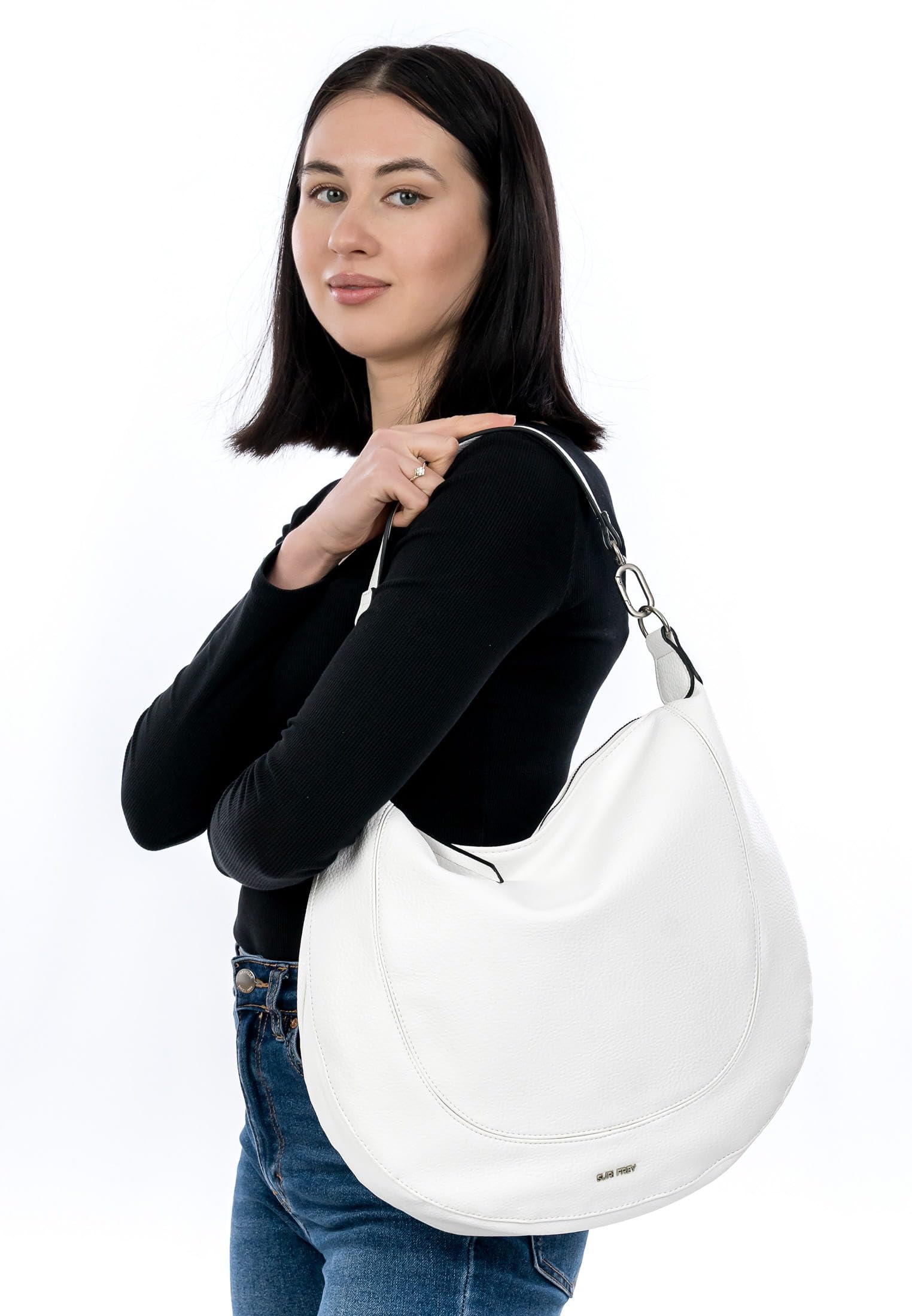SURI FREY Kimberly Shoulder Bag Schultertasche White weiß
