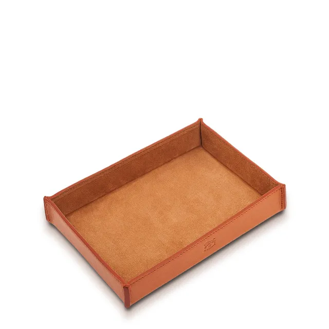 Il Bisonte Home Ablageschale Karamell Vollleder